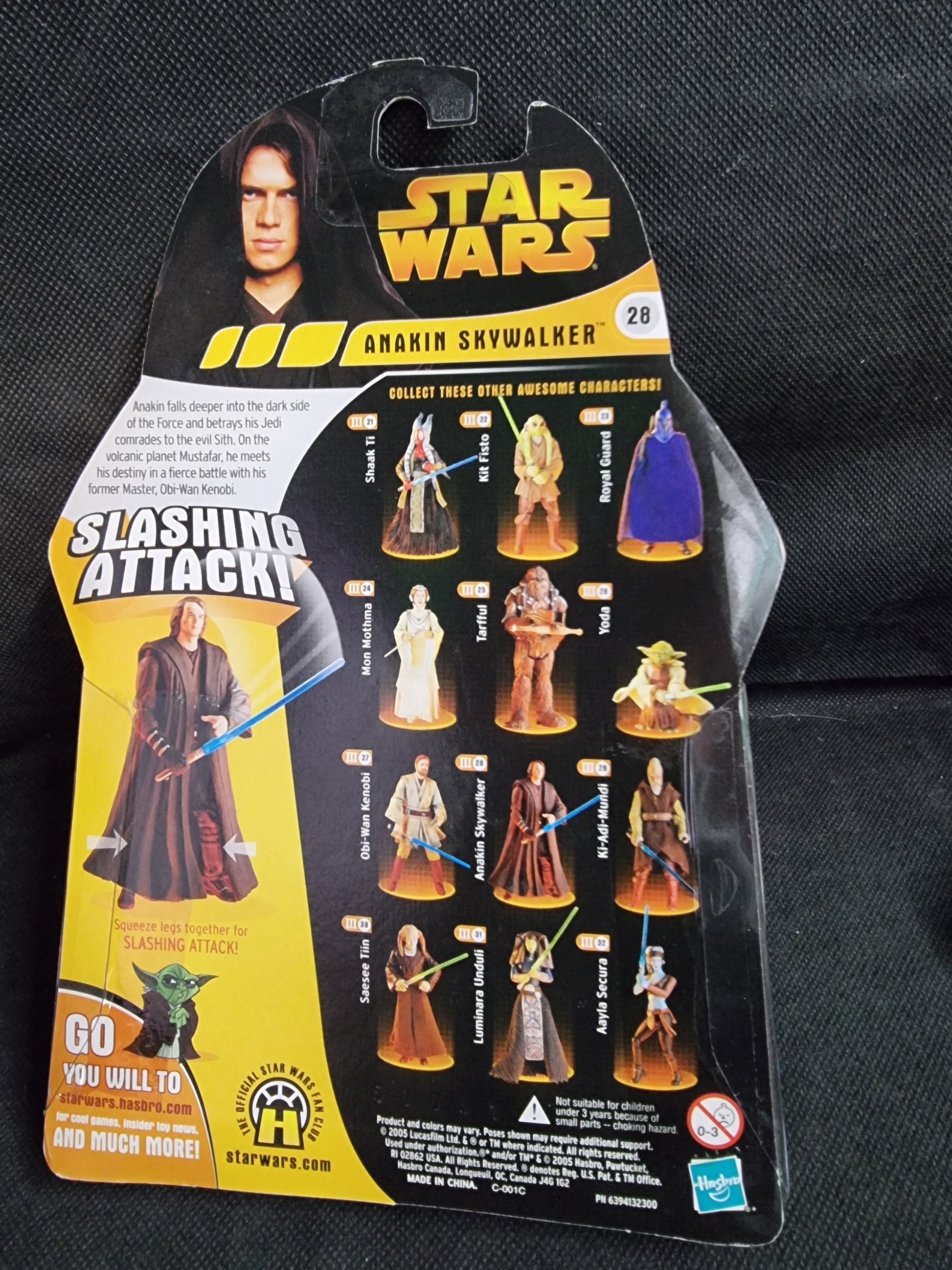 Star Wars Revenge Of the Sith: Anakin Skywalker Figure Captain Comics and Collectables Pty Ltd