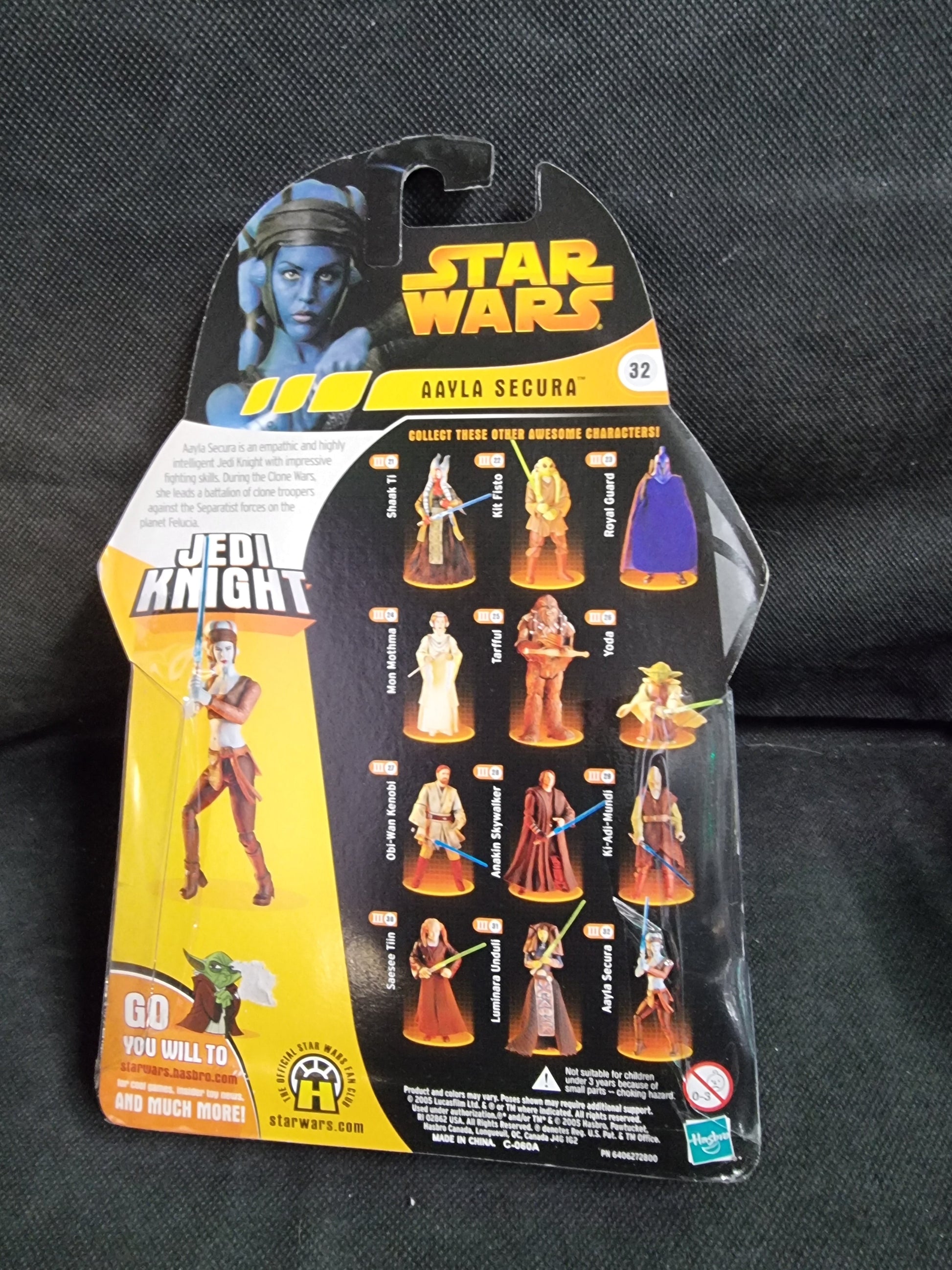 Star Wars Revenge Of the Sith: Aayla Secura Figure Captain Comics and Collectables Pty Ltd