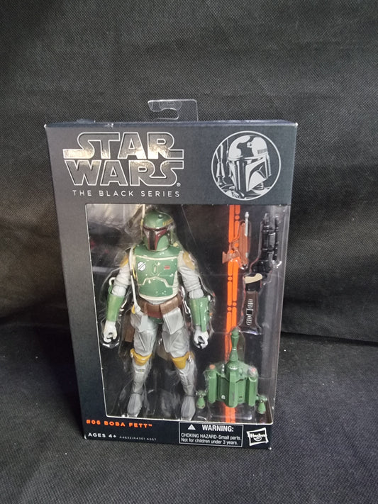 Star Wars The Black Series #06 Boba Fett 6" Action Figure Hasbro Captain Comics and Collectables Pty Ltd