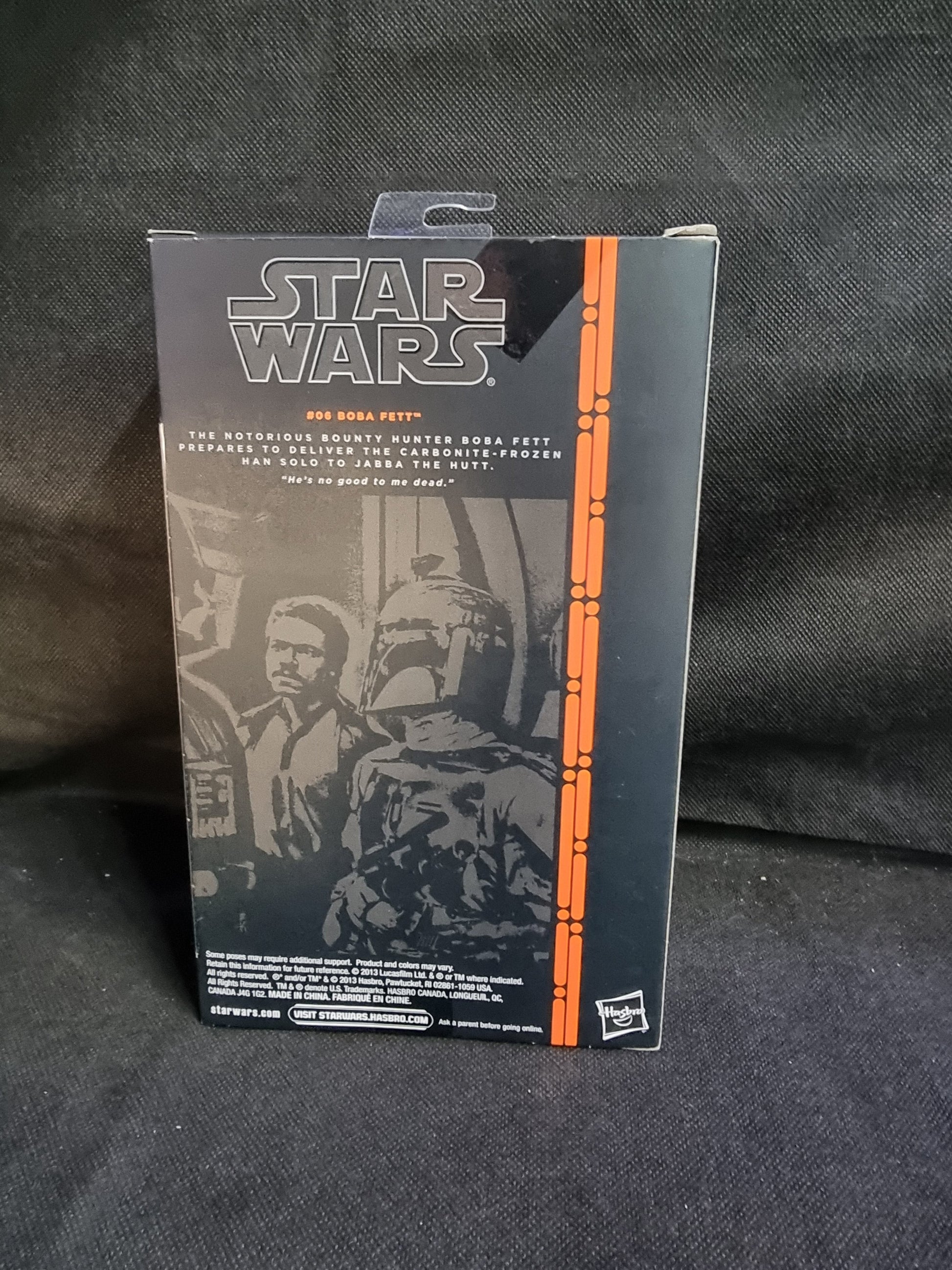 Star Wars The Black Series #06 Boba Fett 6" Action Figure Hasbro Captain Comics and Collectables Pty Ltd