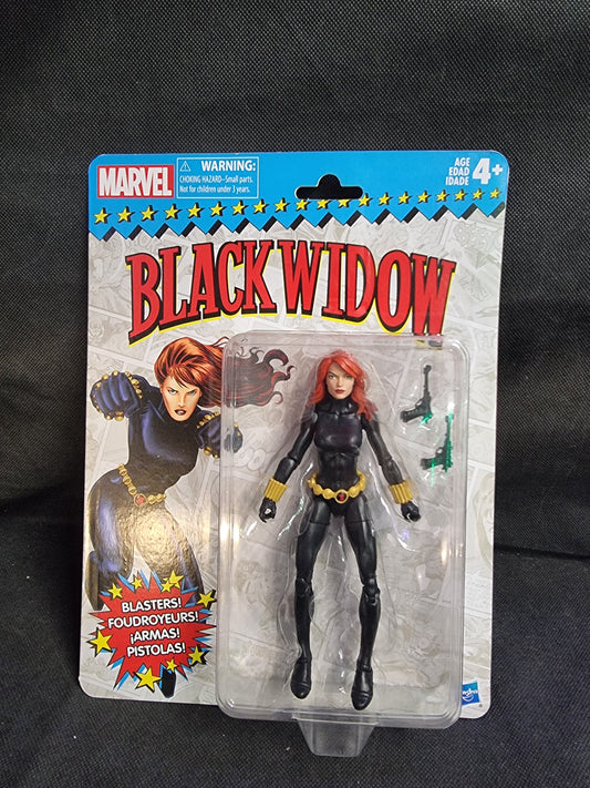 Marvel Retro Black Widow Figure Hasbro Captain Comics and Collectables Pty Ltd