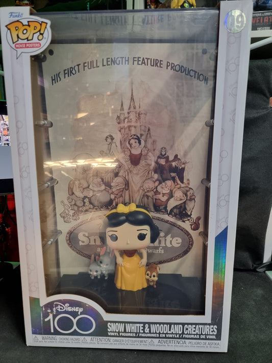 Funko Pop Movie Poster Disney 100 Snow White & Woodland Creatures #09 Captain Comics and Collectables Pty Ltd