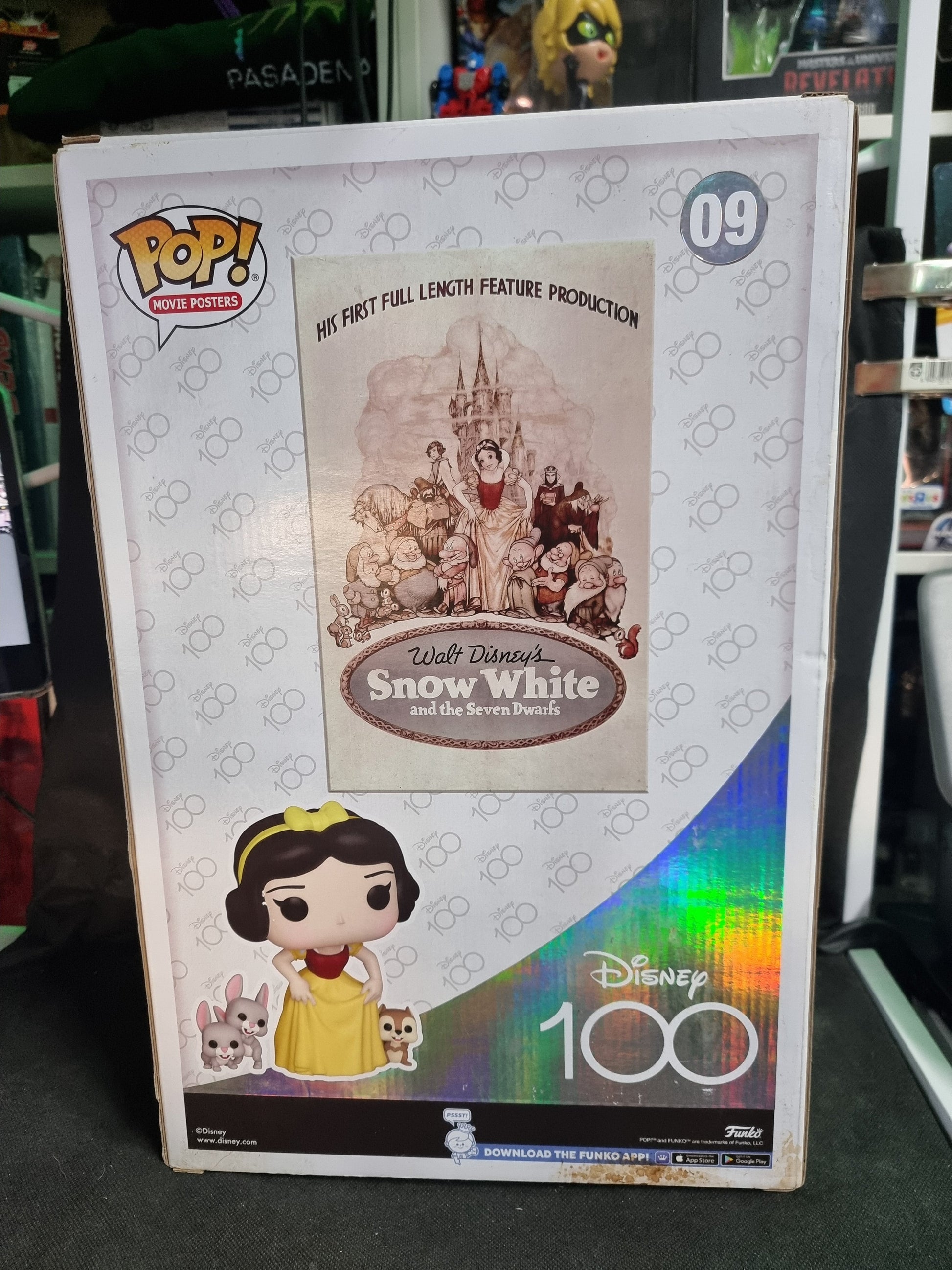 Funko Pop Movie Poster Disney 100 Snow White & Woodland Creatures #09 Captain Comics and Collectables Pty Ltd