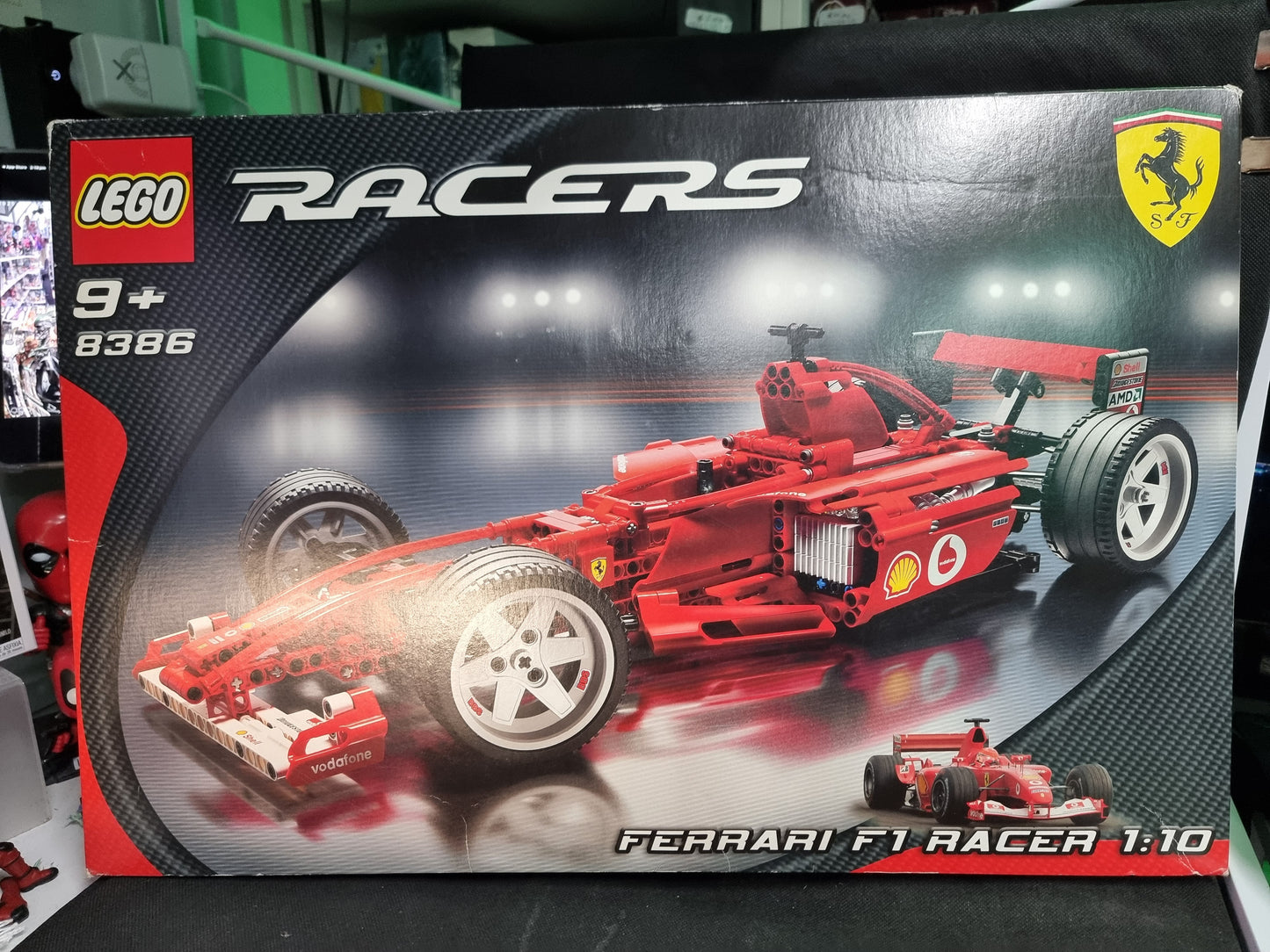 Lego Racers Ferrari F1 Racer 1:10 8386 Captain Comics and Collectables Pty Ltd