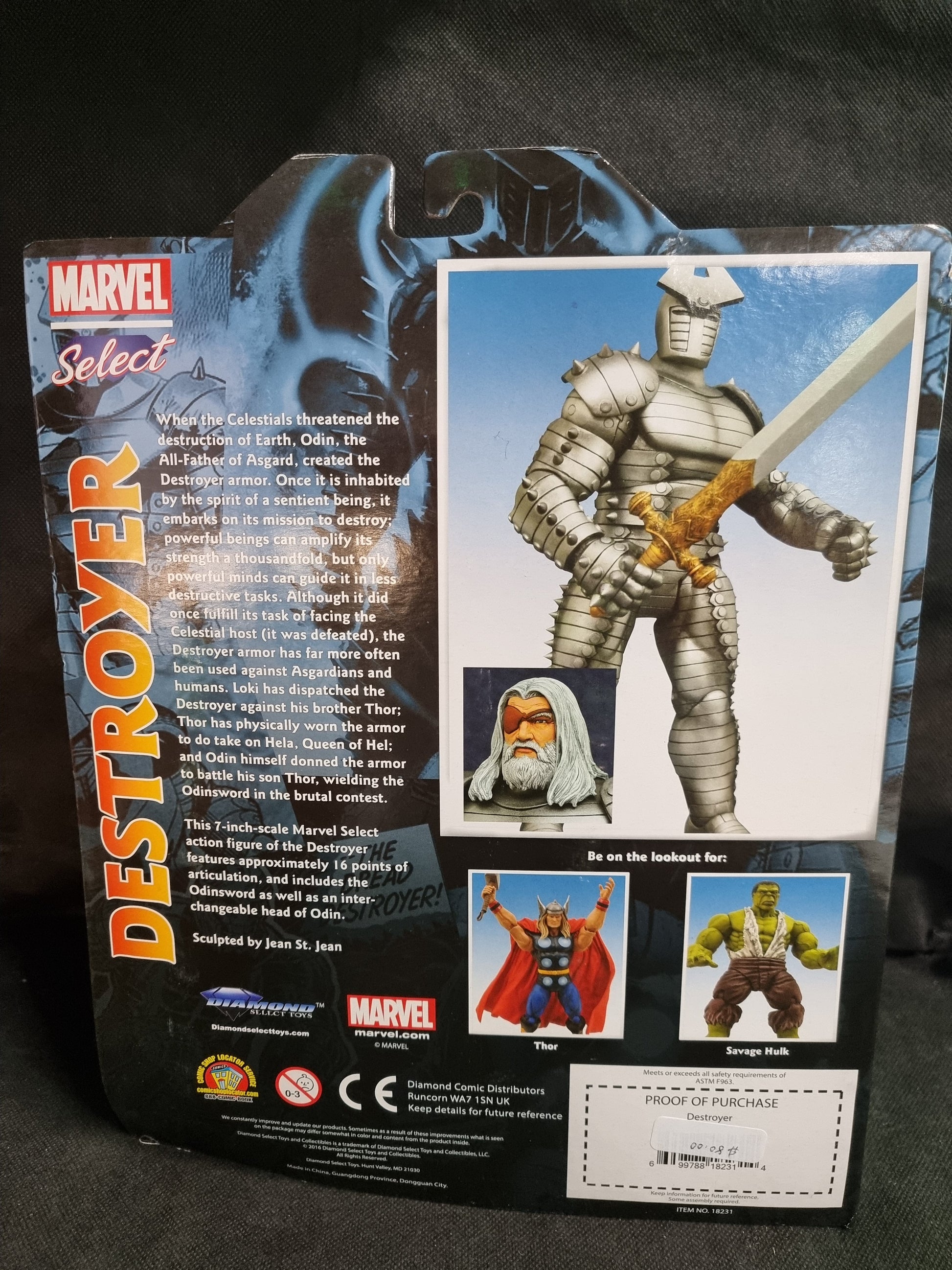 Marvel Select Destroyer Special Collectors Edition Action Figure Captain Comics and Collectables Pty Ltd