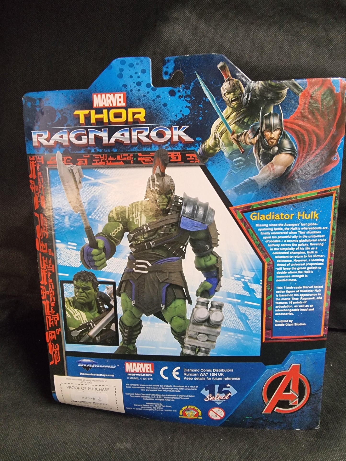 Marvel Select Thor Ragnarok Gladiator Hulk Special Collectors Edition Action Figure Captain Comics and Collectables Pty Ltd