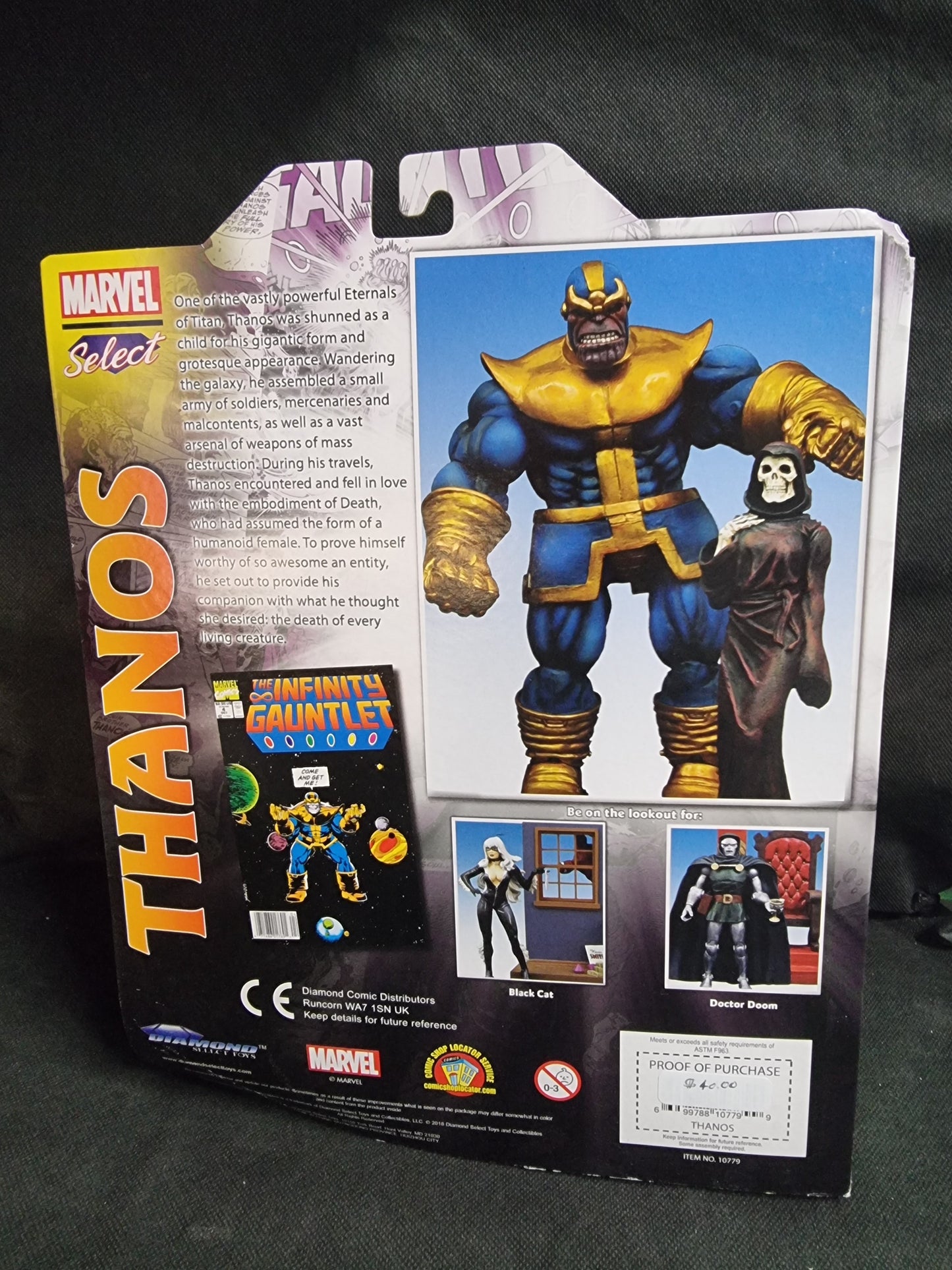 Marvel Select Thanos Special Collectors Edition Action Figure Captain Comics and Collectables Pty Ltd
