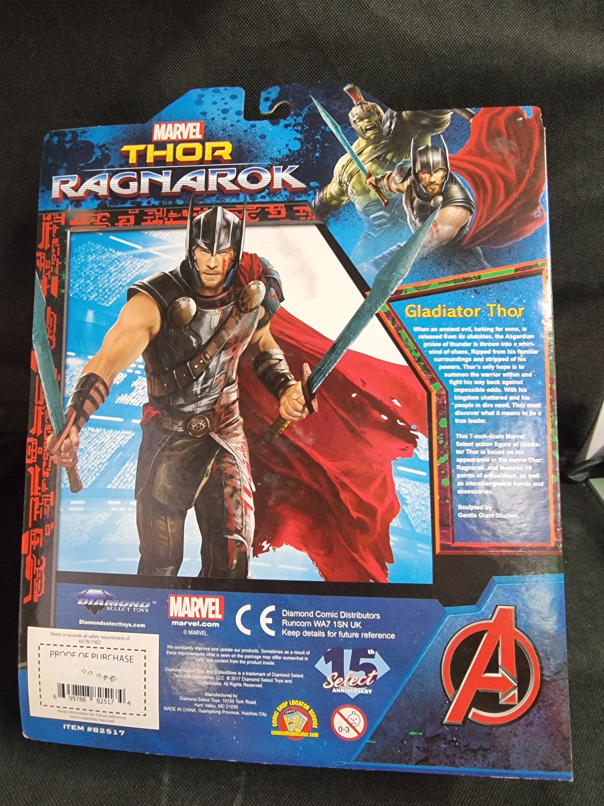 Marvel Select Thor Ragnarok Gladiator Thor Special Collectors Edition Action Figure Captain Comics and Collectables Pty Ltd