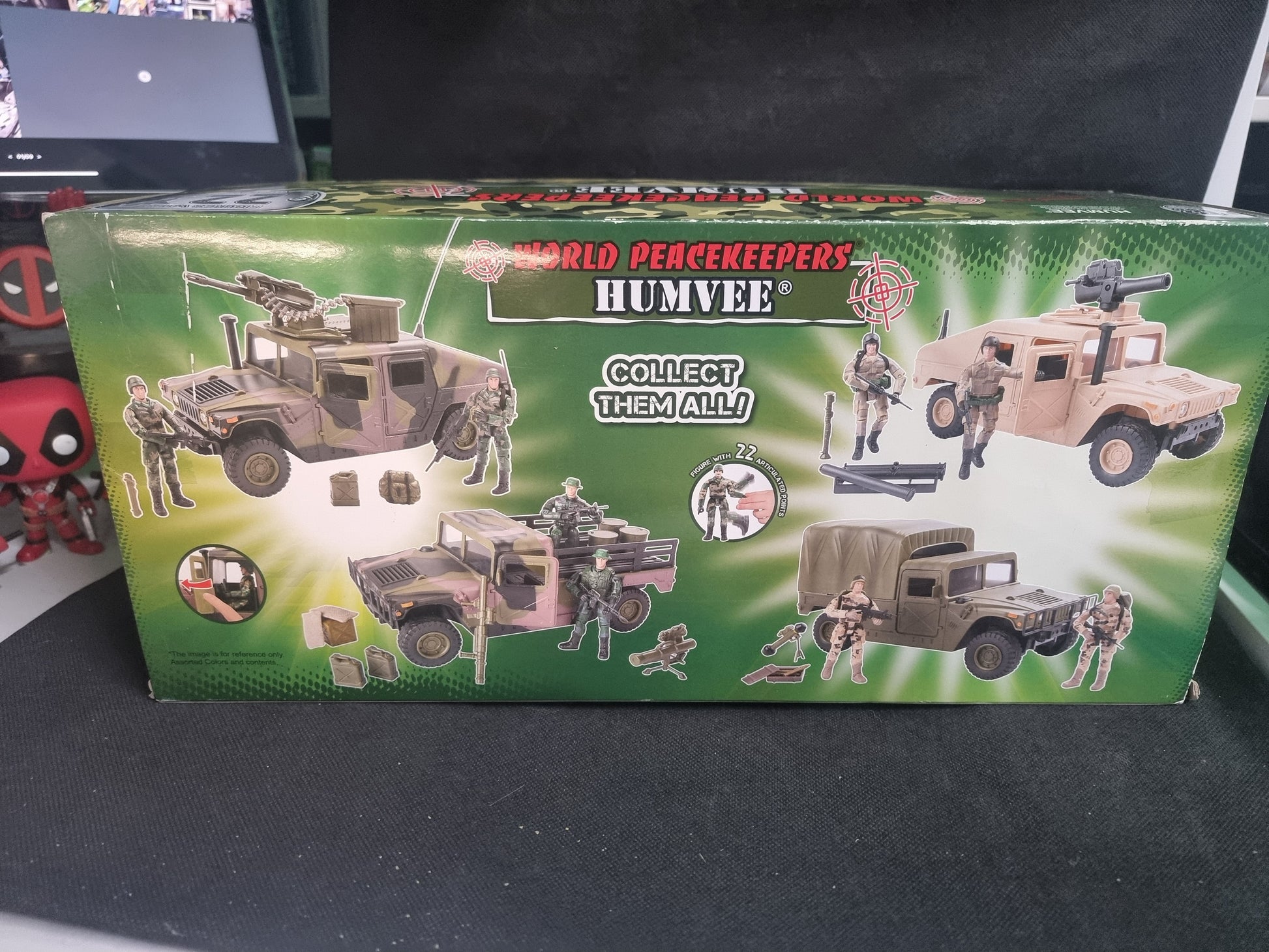 World Peacekeepers 1:18 Humvee Truck With Rooftop Captain Comics and Collectables Pty Ltd
