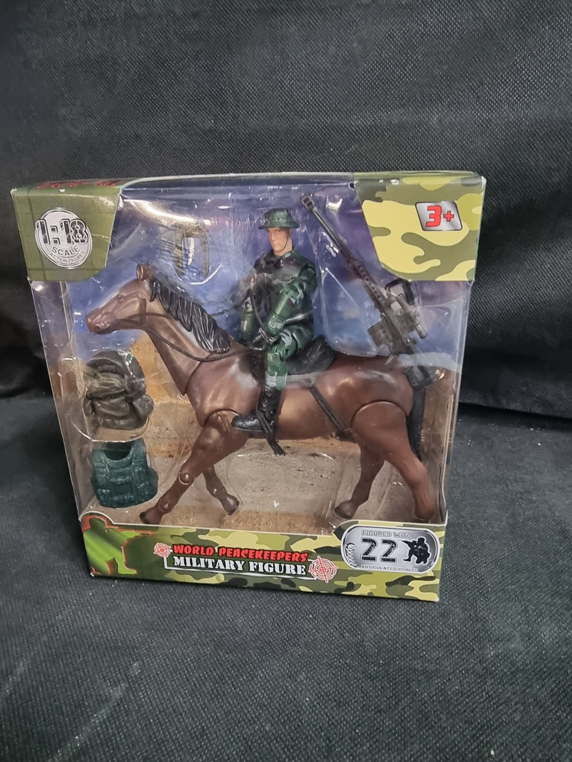 World Peacekeepers Figure And Accessories - Horse Captain Comics and Collectables Pty Ltd