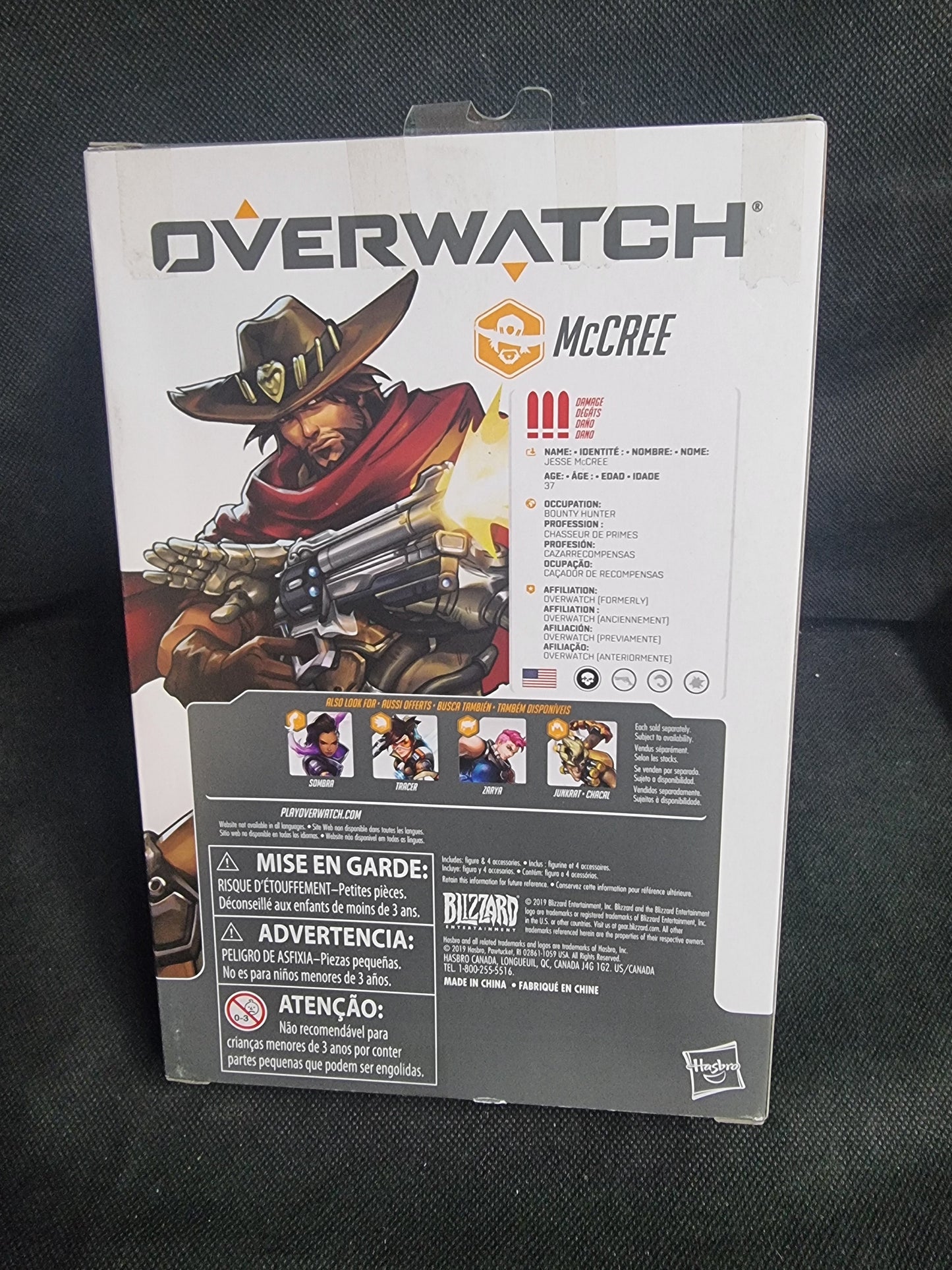 Overwatch Ultimates Series McCREE 6 Inch Collectible Action Figure Captain Comics and Collectables Pty Ltd