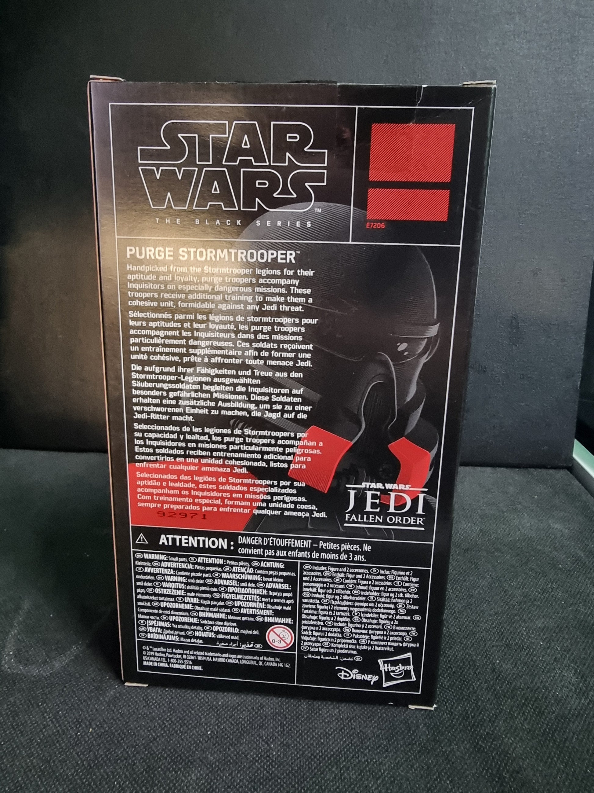 Star Wars The Black Series Purge Trooper 6 Inch Figure Captain Comics and Collectables Pty Ltd