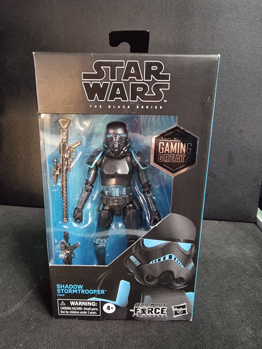 Star Wars The Black Series Shadow Storm Trooper 6 Inch Figure Force Unleashed Captain Comics and Collectables Pty Ltd