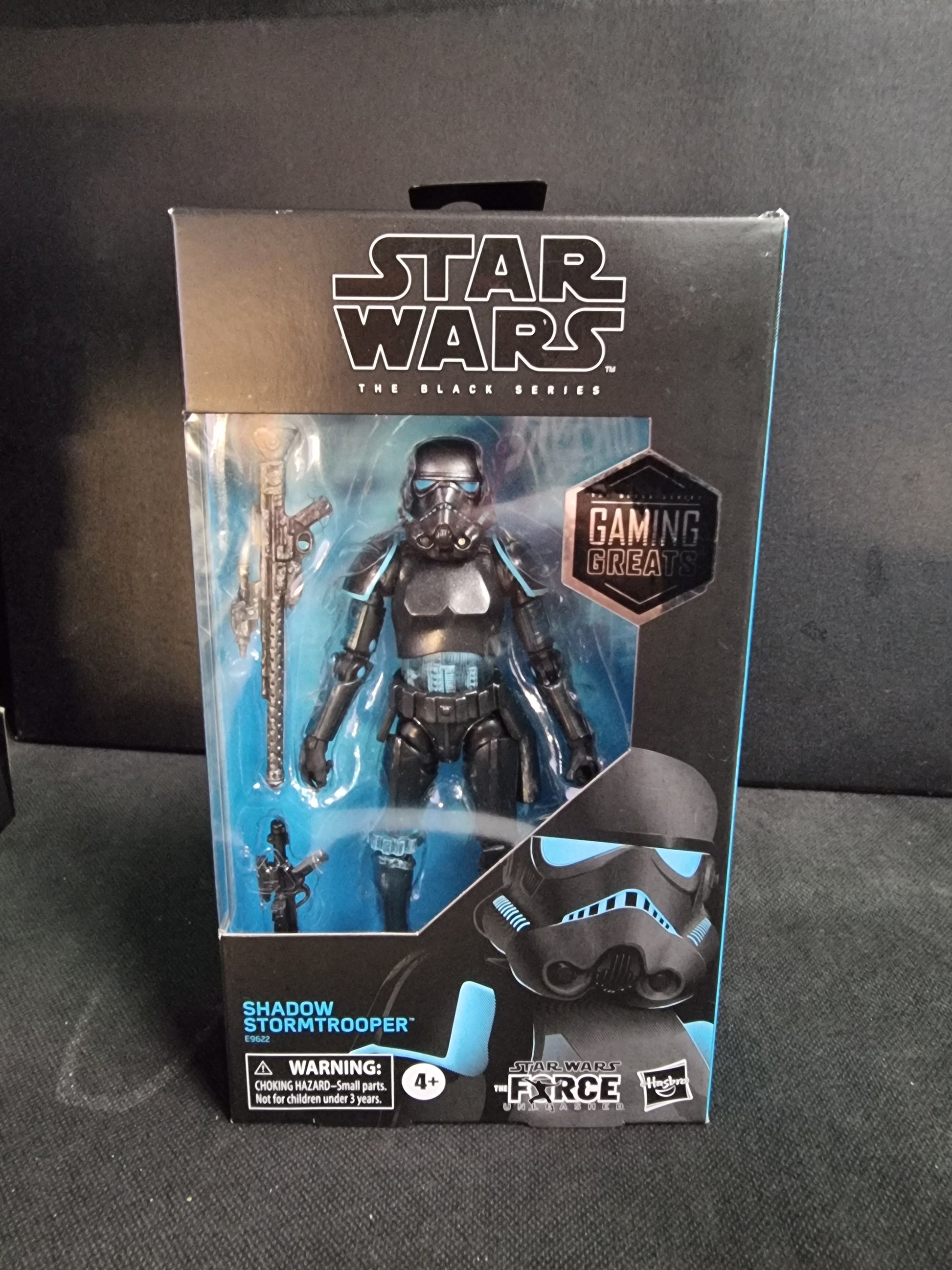 Star Wars The Black Series Shadow Storm Trooper 6 Inch Figure Force Unleashed Captain Comics and Collectables Pty Ltd