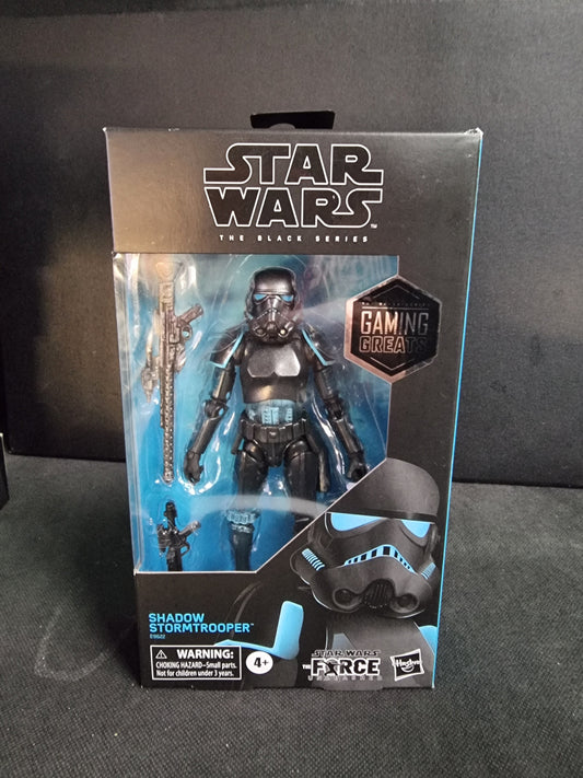 Star Wars The Black Series Shadow Storm Trooper 6 Inch Figure Force Unleashed Captain Comics and Collectables Pty Ltd