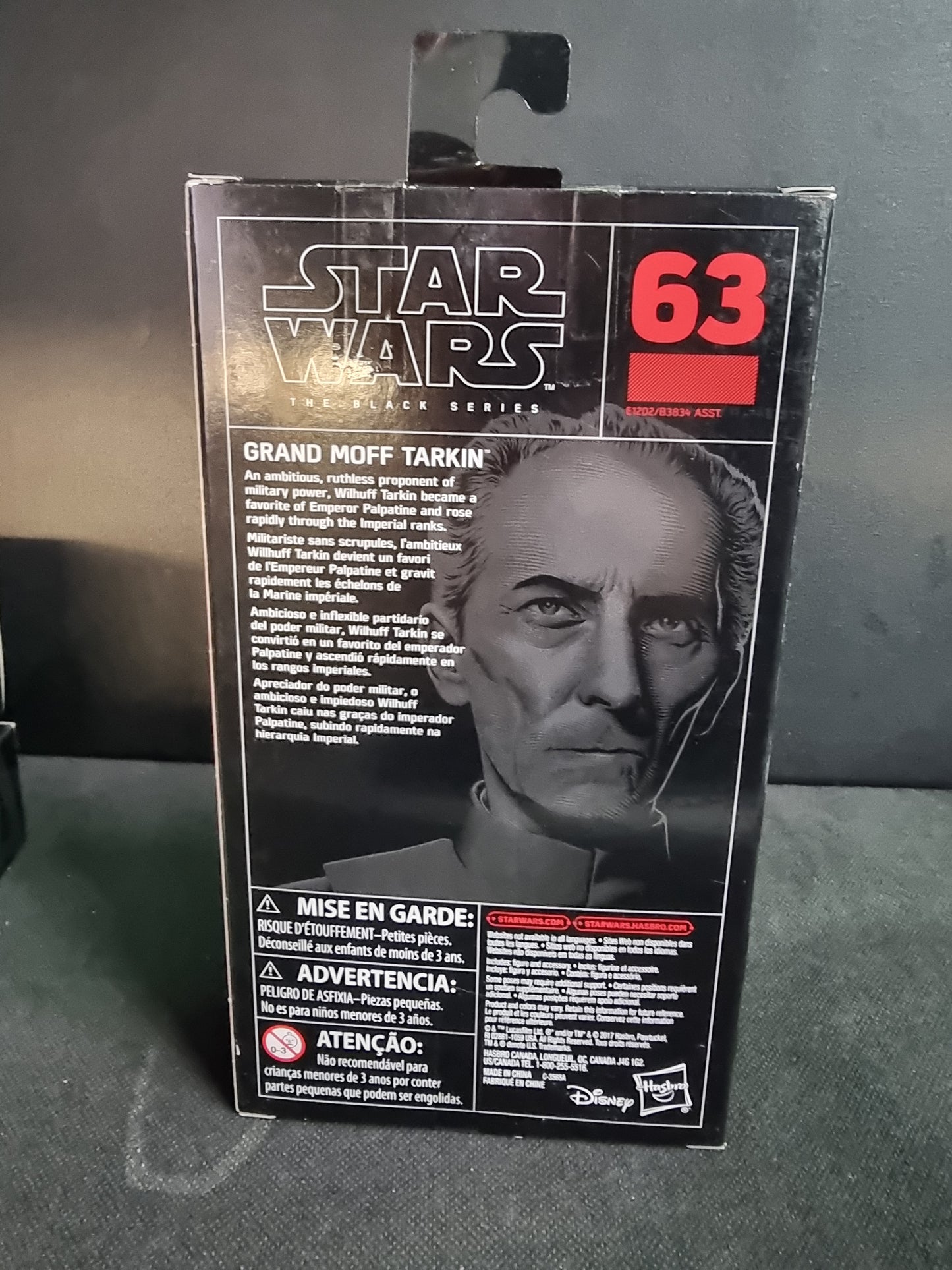 Star Wars The Black Series Grand Moff Tarkin 6 Inch Figure