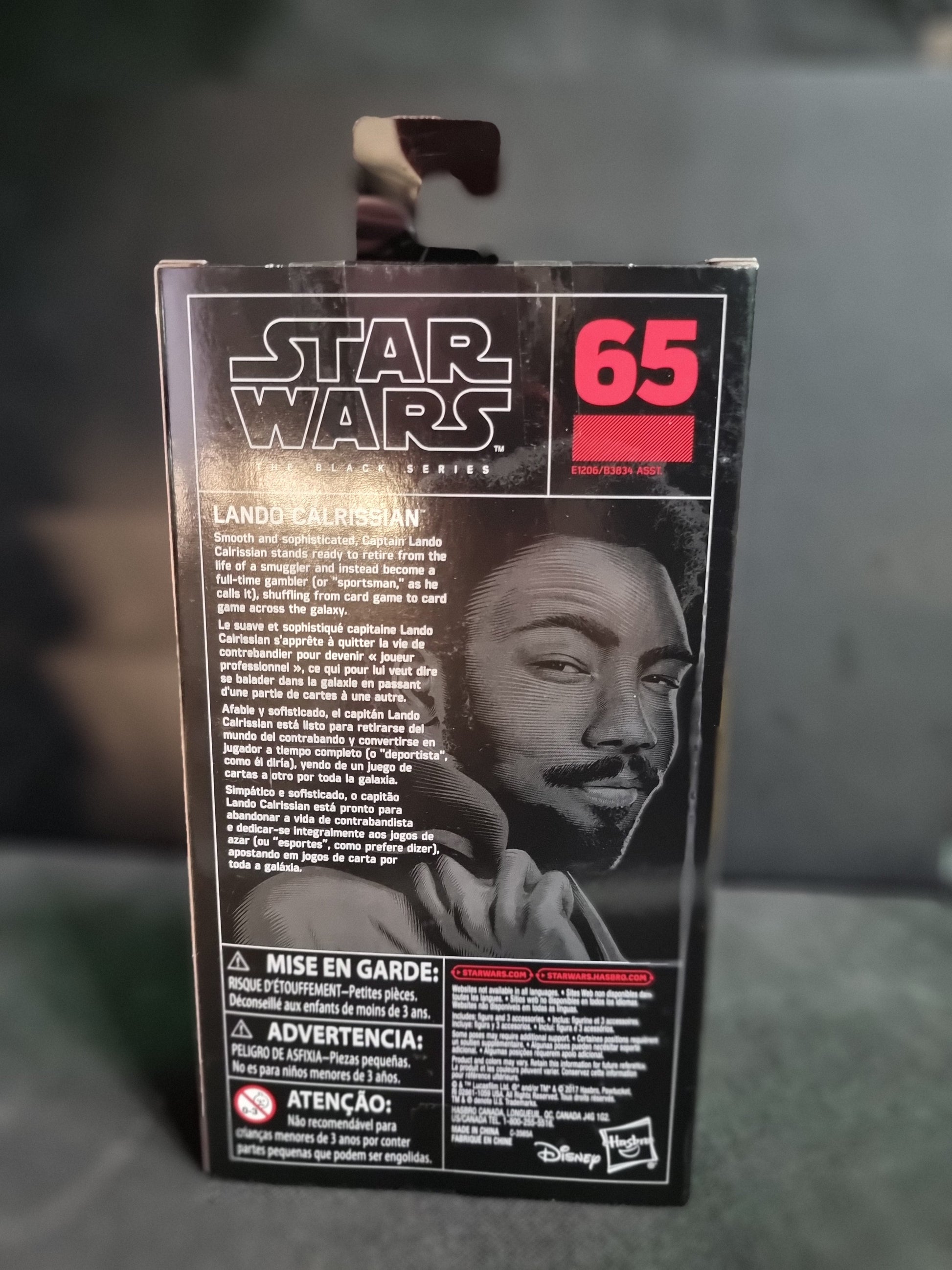 Star Wars The Black Series Lando Carlrissian 6 Inch Figure Captain Comics and Collectables Pty Ltd