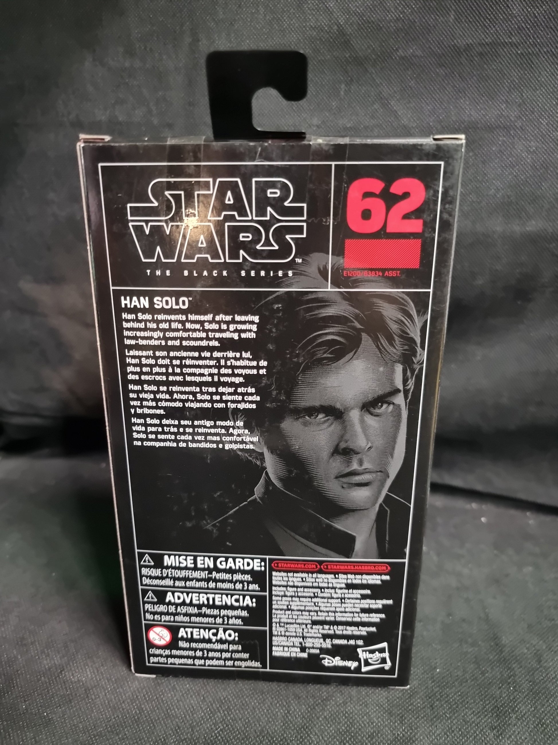 Star Wars The Black Series Han Solo 6 Inch Figure Captain Comics and Collectables Pty Ltd