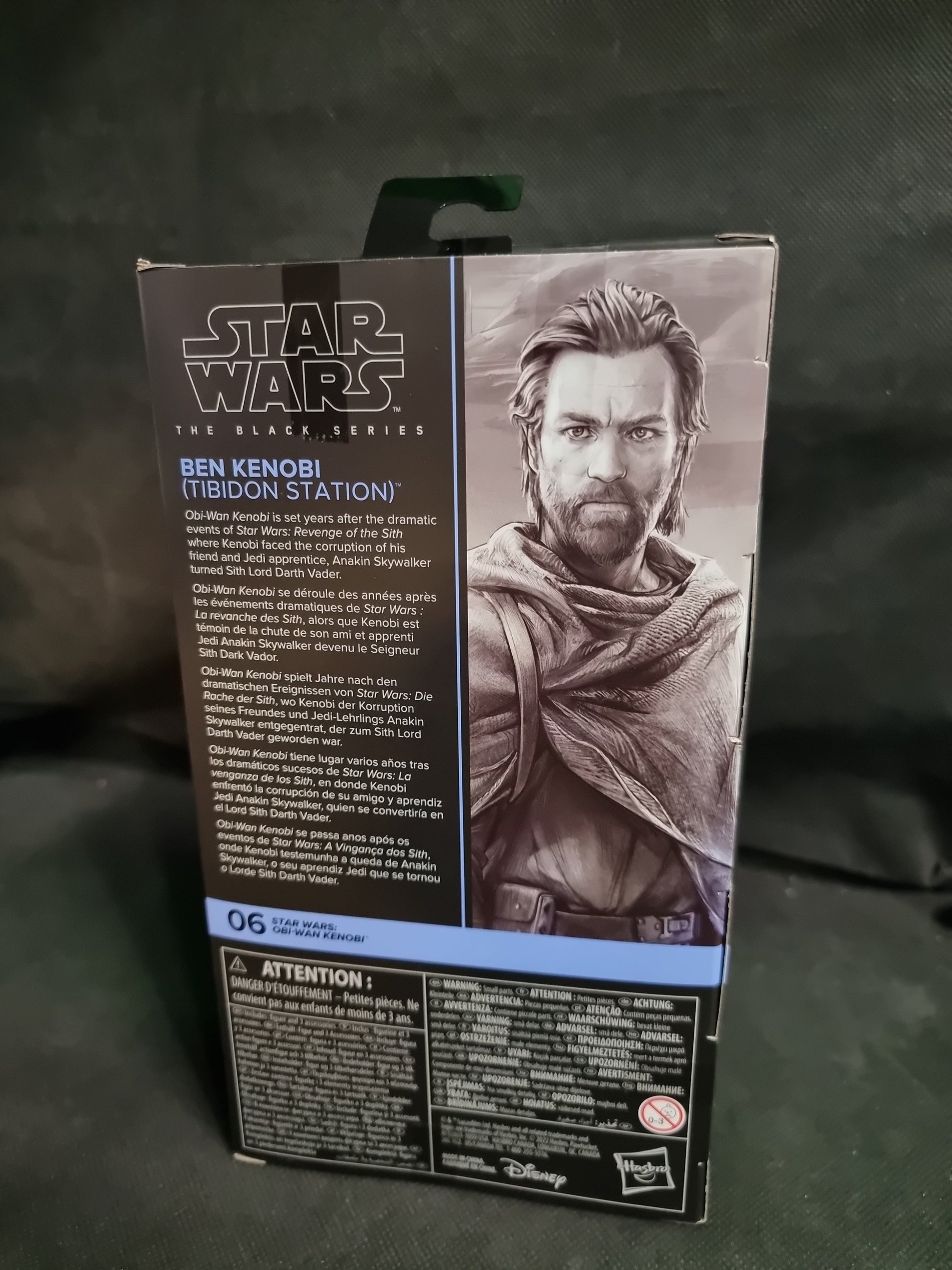 Star Wars The Black Series Obi Wan Kenobi Tibidon Station 6 Inch Figure Captain Comics and Collectables Pty Ltd