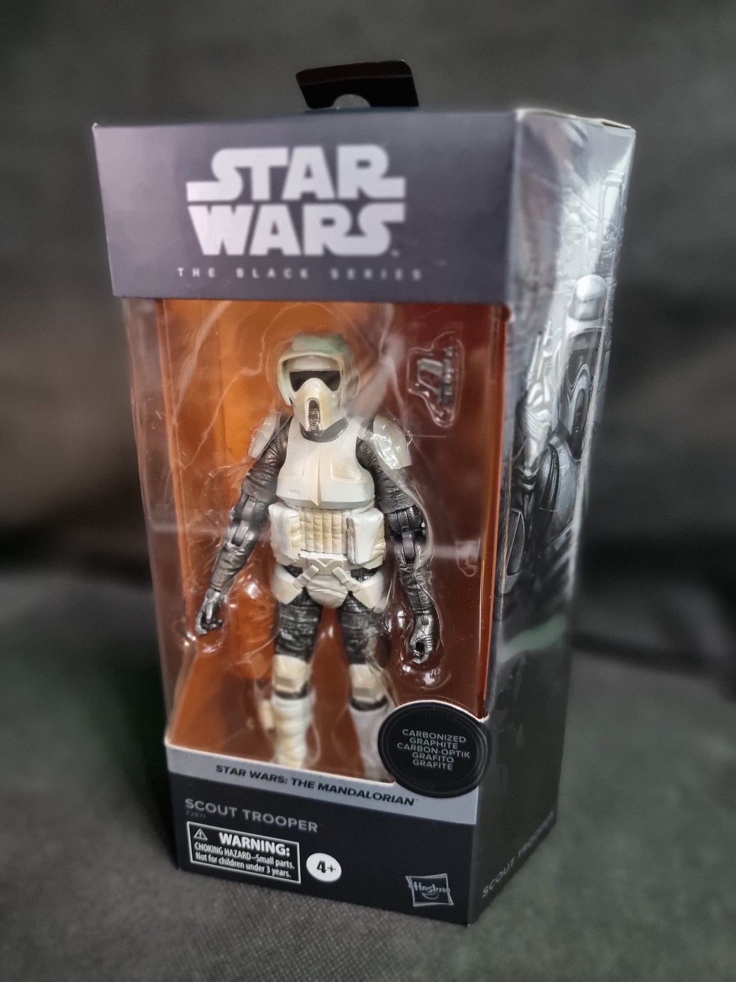 Star Wars The Black Series Scout Trooper 6 Inch Figure The Mandalorian