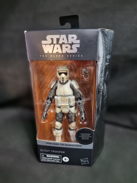 Star Wars The Black Series Scout Trooper 6 Inch Figure The Mandalorian