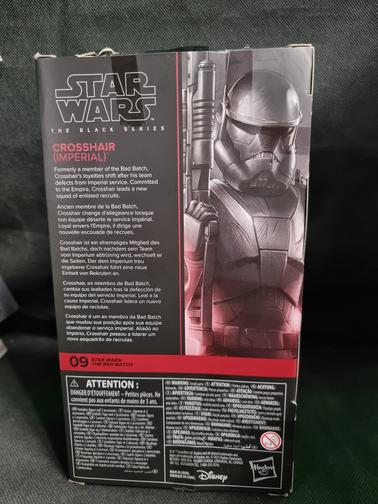Star Wars The Black Series Crosshair Imperial 6 Inch Figure The Bad Batch Captain Comics and Collectables Pty Ltd