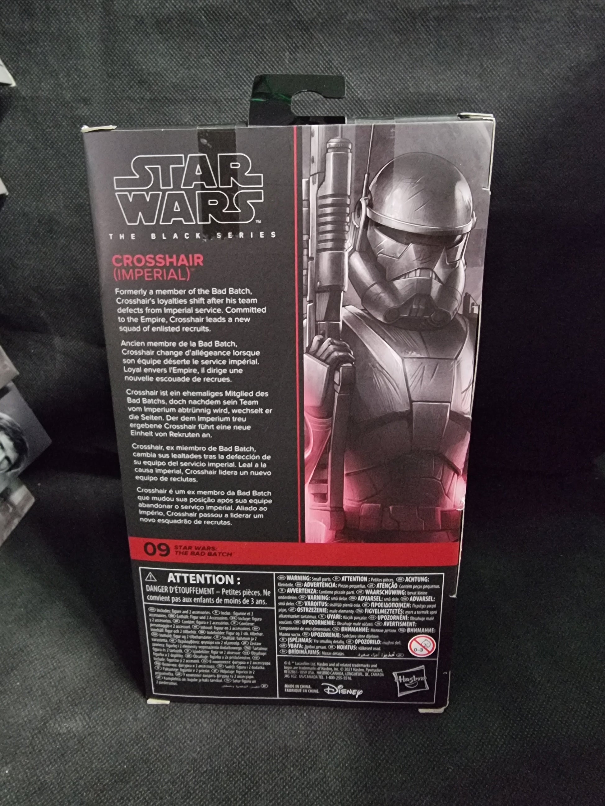 Star Wars The Black Series Crosshair Imperial 6 Inch Figure The Bad Batch Captain Comics and Collectables Pty Ltd