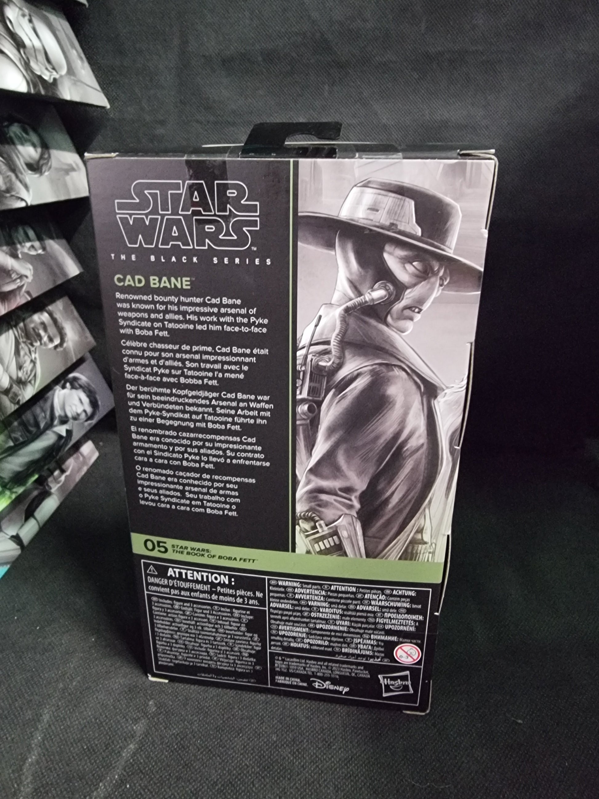 Star Wars The Black Series Cade Bane 6 Inch Figure Book of Boba Fett Captain Comics and Collectables Pty Ltd