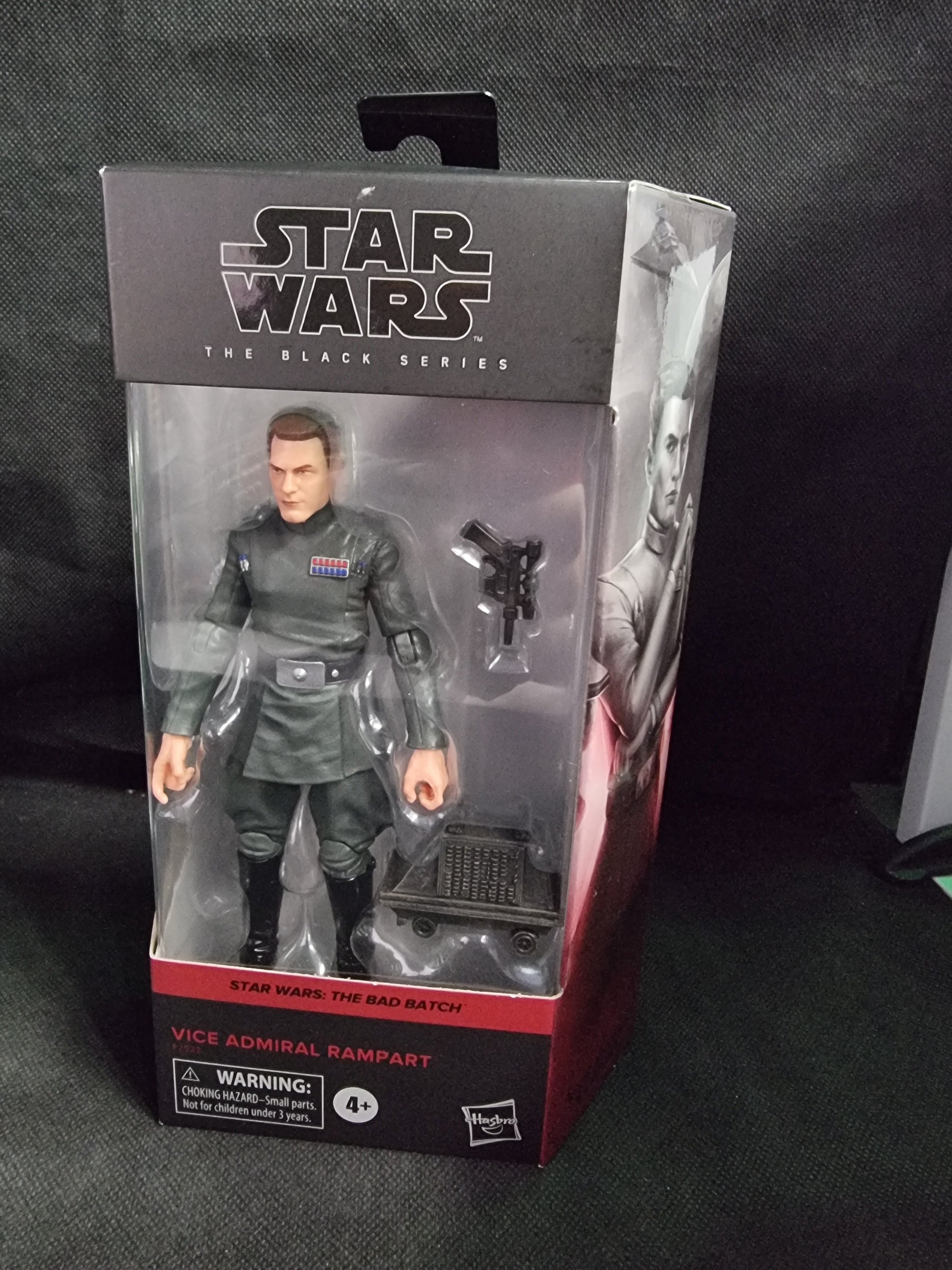 Star Wars The Black Series Vice Admiral Rampart 6 Inch Figure The Bad Batch Captain Comics and Collectables Pty Ltd
