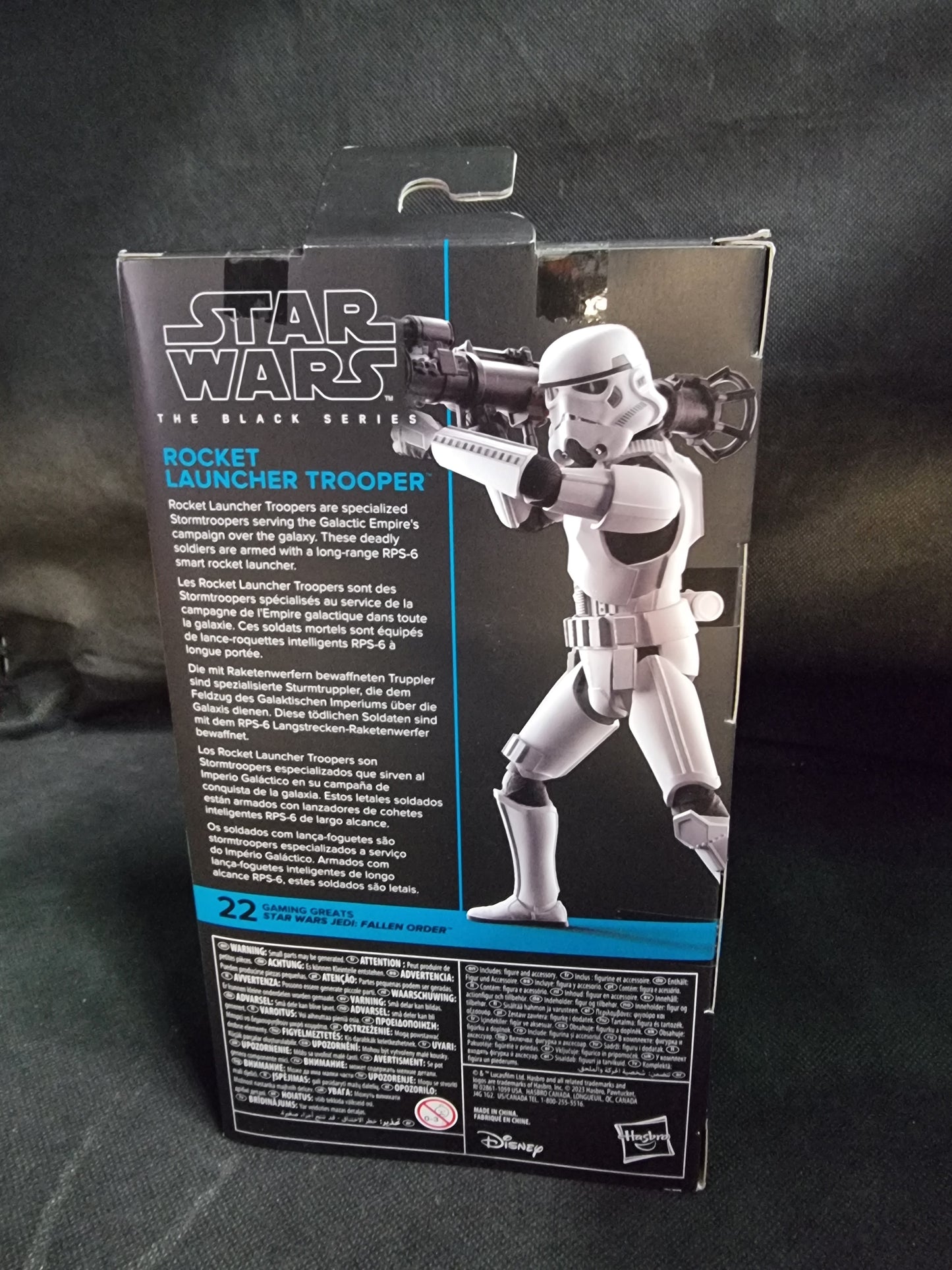 Star Wars The Black Series Rocket Launcher Trooper 6 Inch Figure