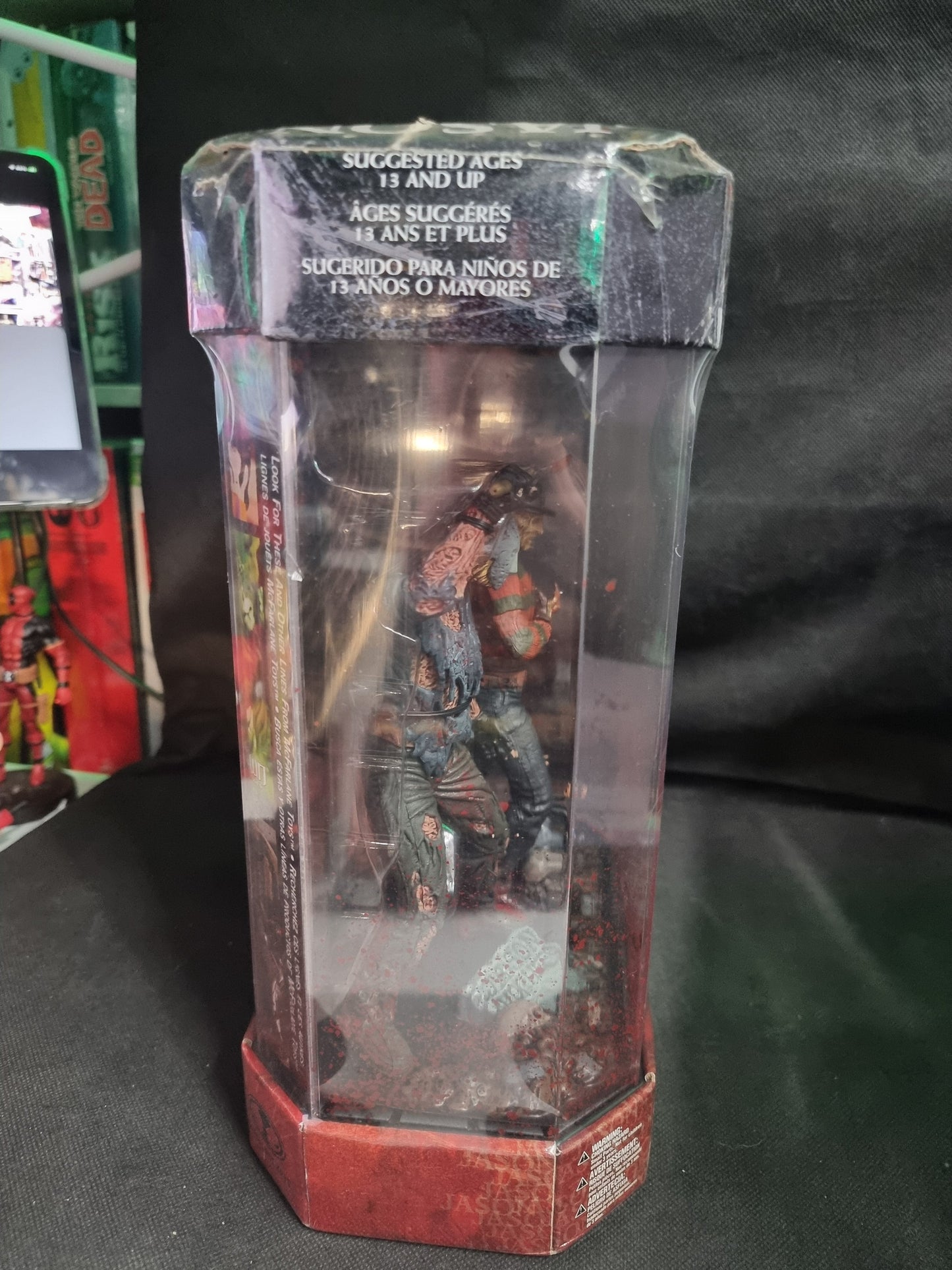 McFarlane Toys Movie Maniacs: Friday the 13th - Jason Voorhees VS Freddy Krueger Captain Comics and Collectables Pty Ltd