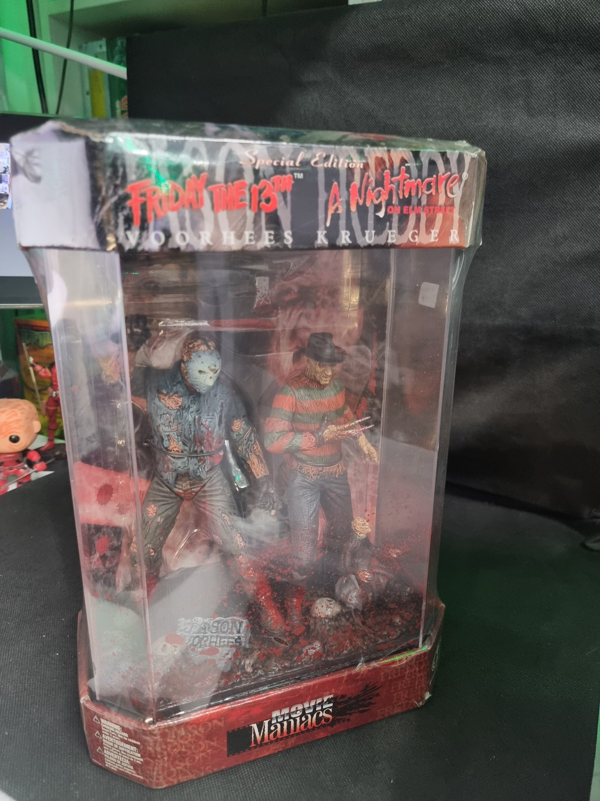 McFarlane Toys Movie Maniacs: Friday the 13th - Jason Voorhees VS Freddy Krueger Captain Comics and Collectables Pty Ltd