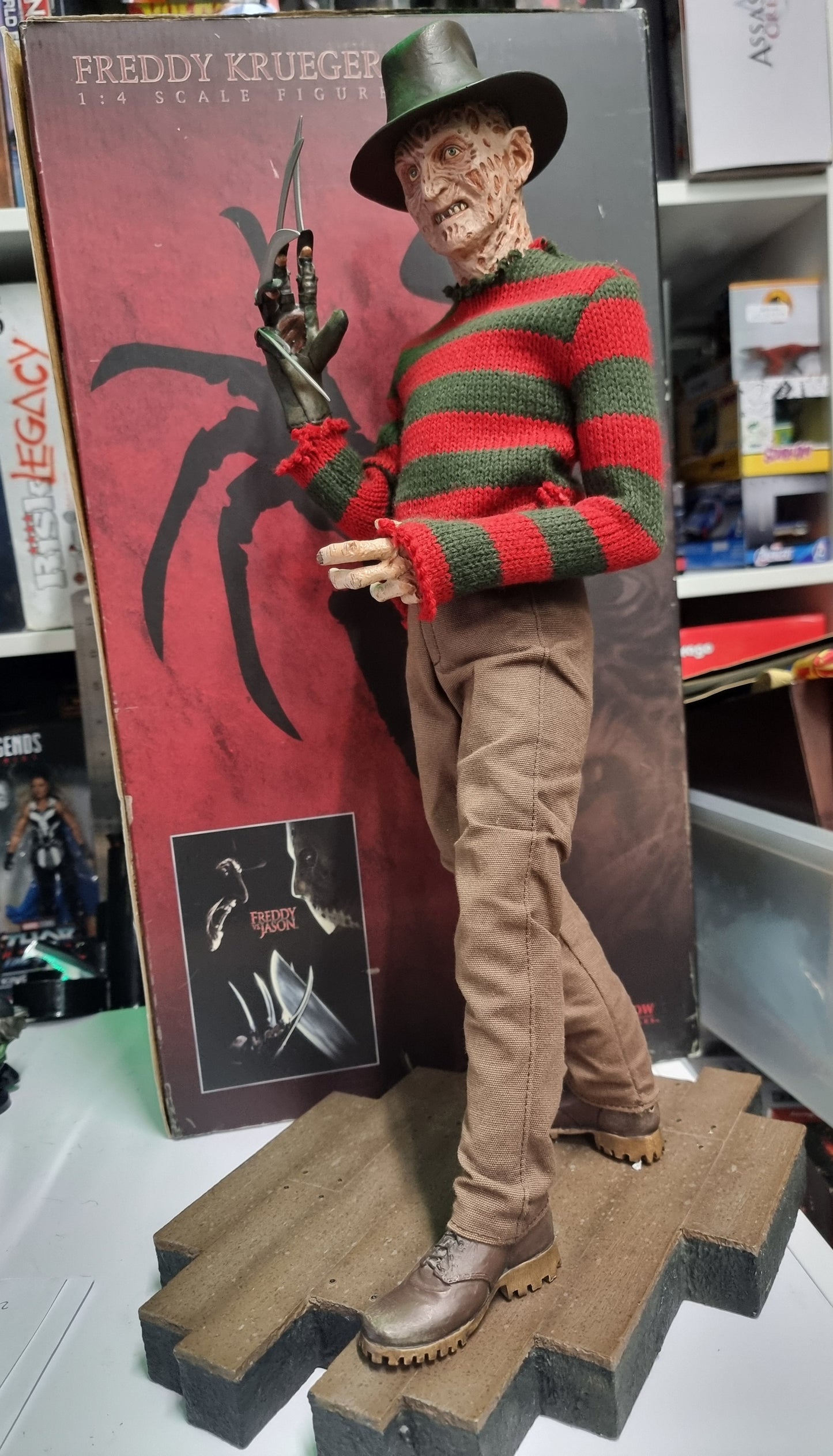 Sideshow Collectibles Freddy vs Jason 1:4 Scale Statue 0276/2000