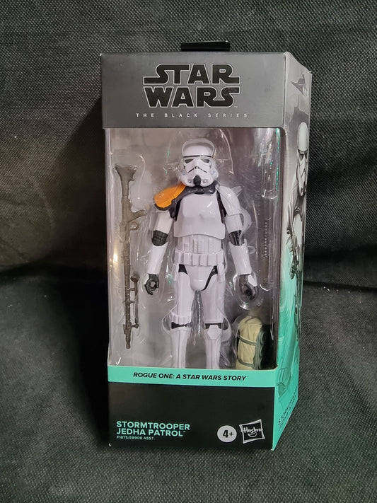 Star Wars The Black Series Stormtrooper Jedha Patrol 6 Inch Figure Rogue One Captain Comics and Collectables Pty Ltd
