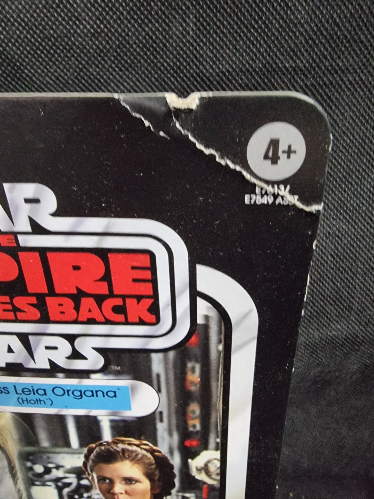 Star Wars The Black Series Princess Leia Organa Hoth 40th Empire Strikes Back Card Back
