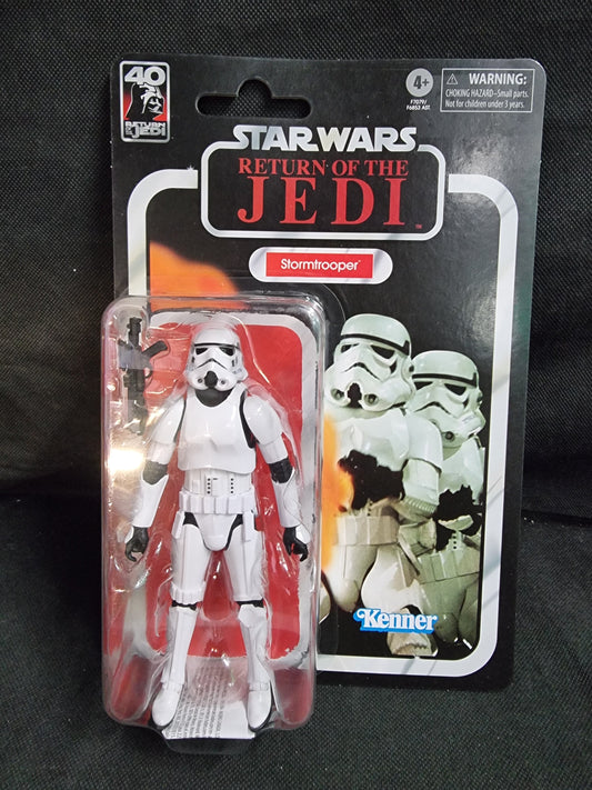 Star Wars The Black Series Stormtrooper 40th Anniversary Return of the Jedi 6 Inch Action Figure Captain Comics and Collectables Pty Ltd