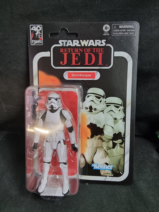 Star Wars The Black Series Stormtrooper 40th Anniversary Return of the Jedi 6 Inch Action Figure Captain Comics and Collectables Pty Ltd
