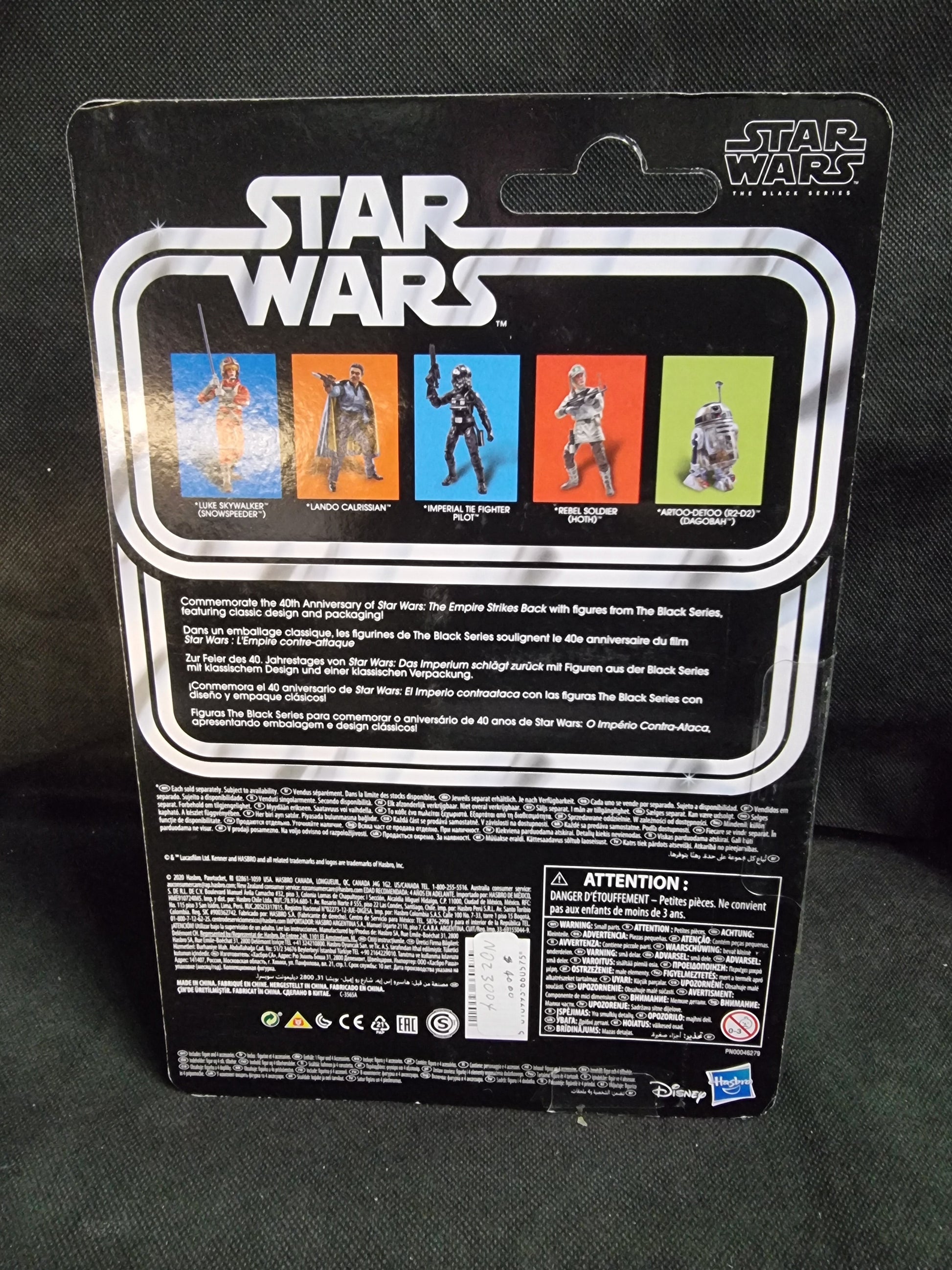 Star Wars The Black Series Rebel Soldier Hoth 40th Anniversary Empire Strikes Back 6 Inch Action Figure Captain Comics and Collectables Pty Ltd