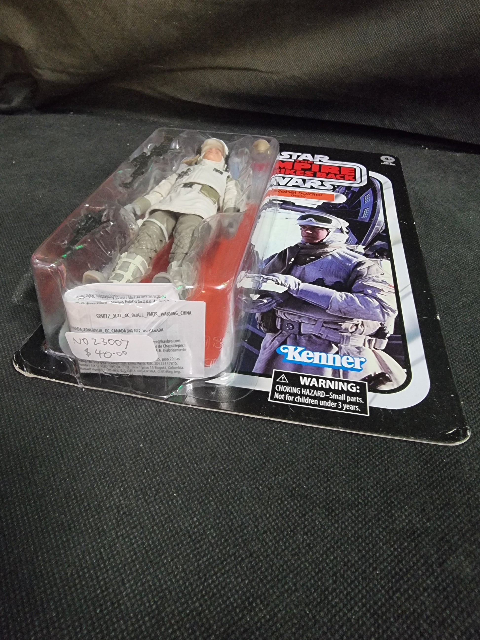 Star Wars The Black Series Rebel Soldier Hoth 40th Anniversary Empire Strikes Back 6 Inch Action Figure Captain Comics and Collectables Pty Ltd