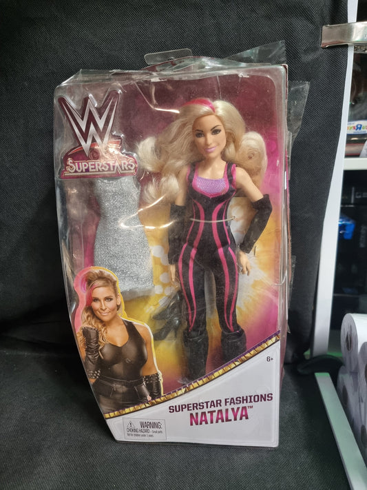 WWE Superstars NATALYA 12" Diva Fashion Barbie Wrestling Doll (Damaged Box) Captain Comics and Collectables Pty Ltd