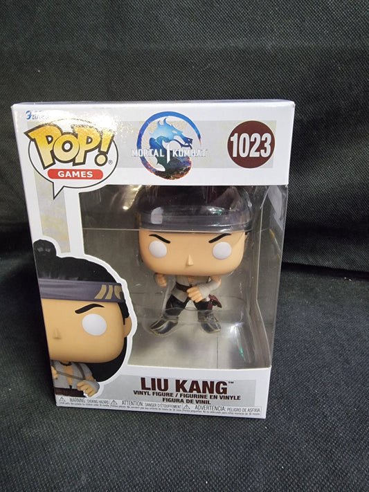 Funko Pop Mortal Combat Liu Kang # 1023 Captain Comics and Collectables Pty Ltd