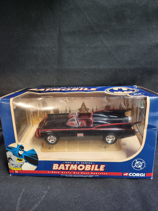 Corgi 1960's 1:24 Scale DC Comics Batmobile Die Cast Vehicle Captain Comics and Collectables Pty Ltd