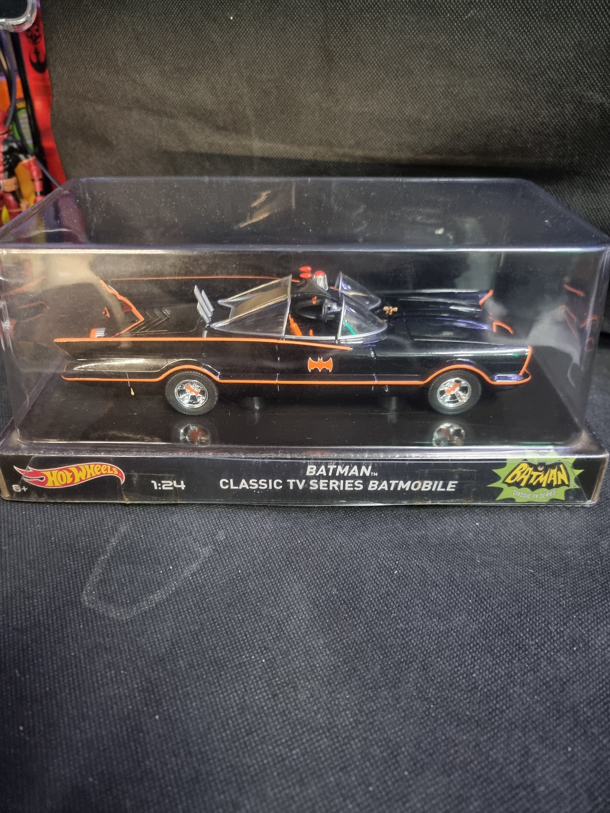 Hot Wheels Batman 1:24 Classic TV Series Batmoblie Captain Comics and Collectables Pty Ltd
