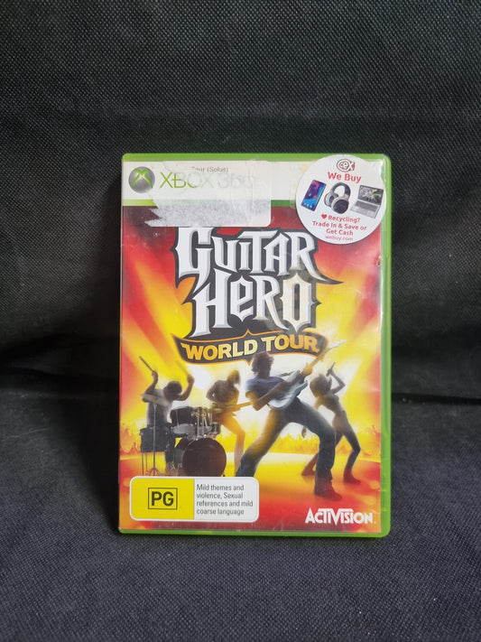Xbox 360 Guitar Hero World Tour Captain Comics and Collectables Pty Ltd