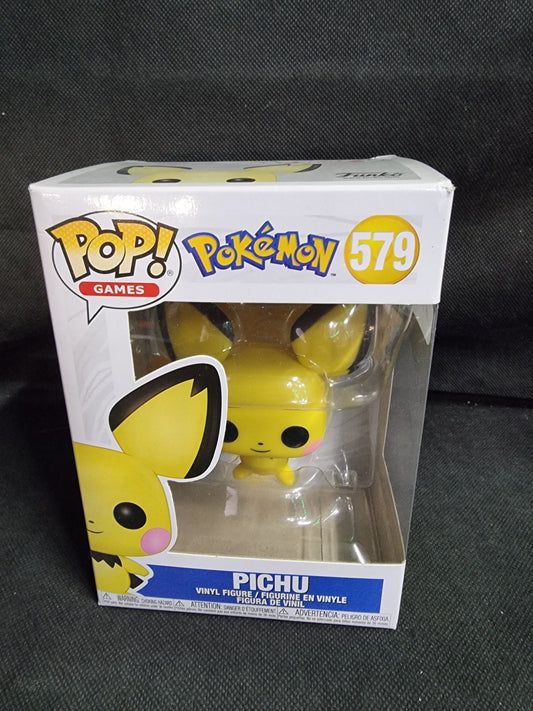 Funko Pop Pokemon Pichu #579 Captain Comics and Collectables Pty Ltd