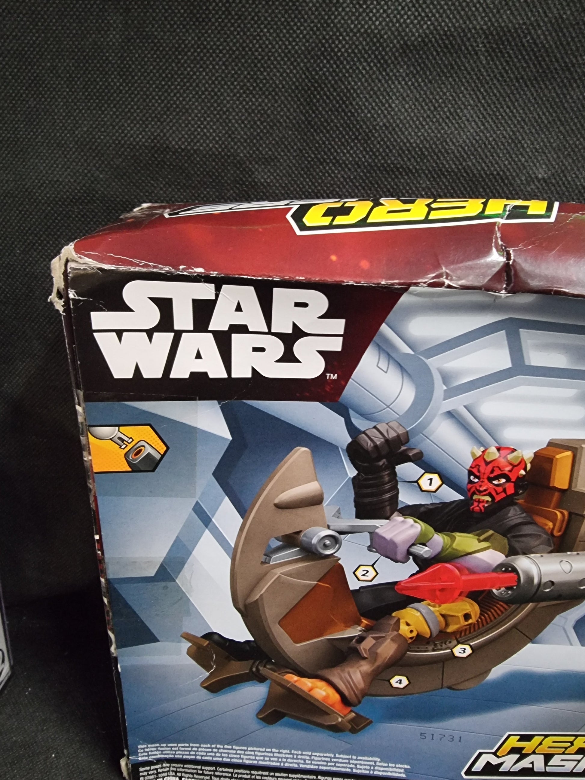 Star Wars Sith speeder & Darth Maul Hero Masher Action Figure Captain Comics and Collectables Pty Ltd