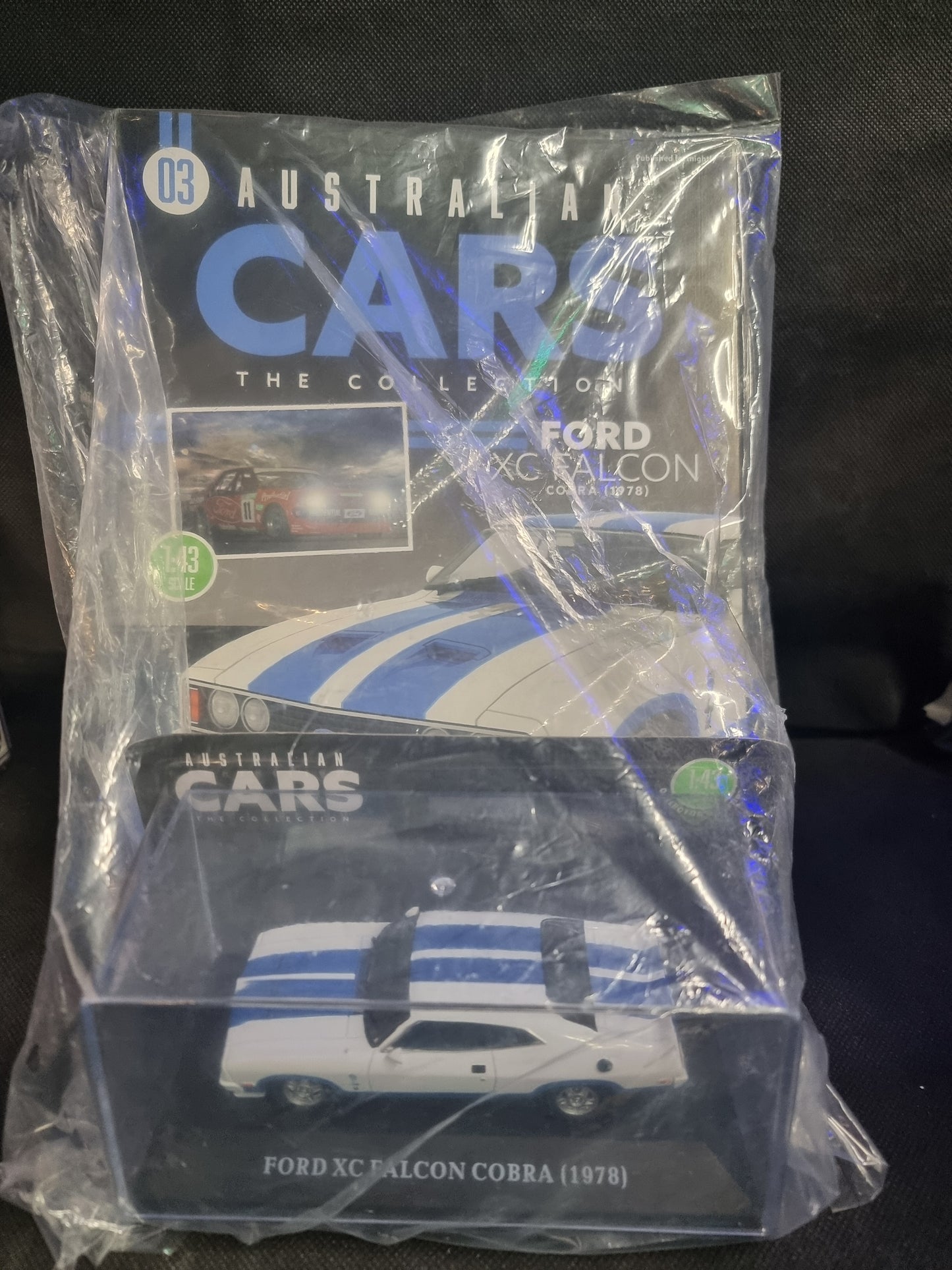 AUSTRALIAN CARS THE COLLECTION 1978 FORD XC FALCON COBRA MAGAZINE ISSUE #03
