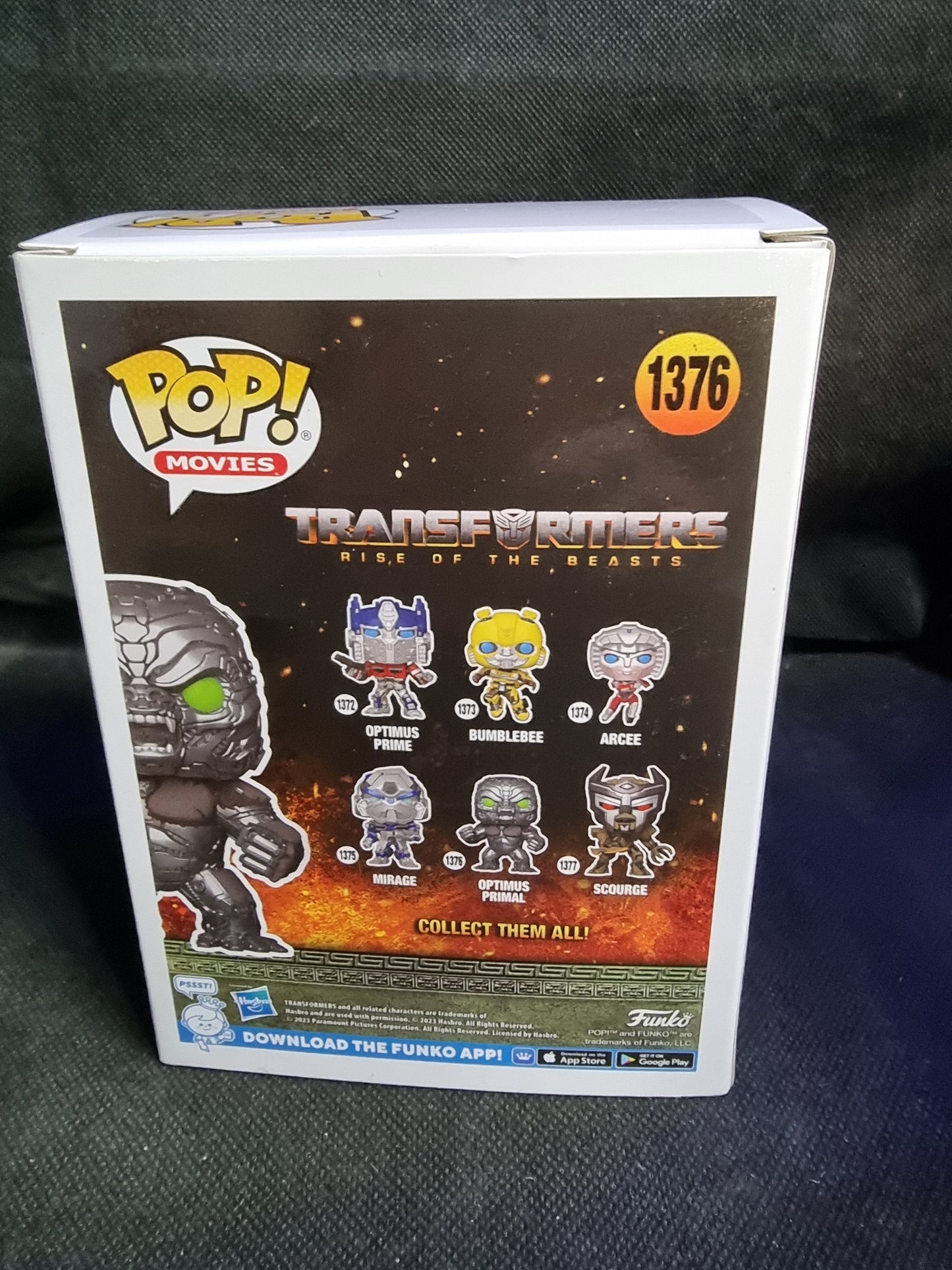Funko Pop Transformers Rise of The Beast Optimus Primal #1376 Captain Comics and Collectables Pty Ltd