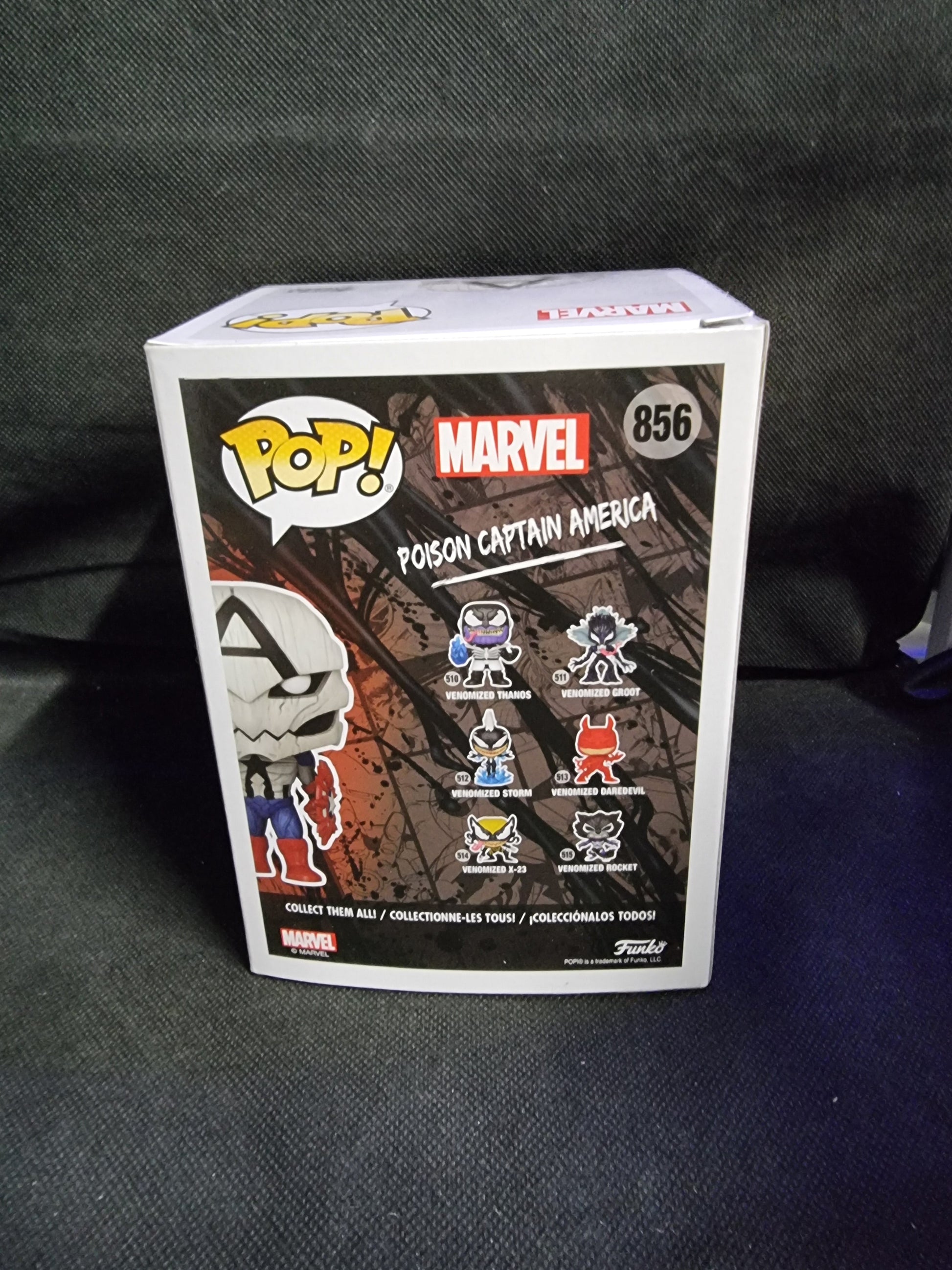 Funko Pop Marvel Poison Captain America #856 Captain Comics and Collectables Pty Ltd