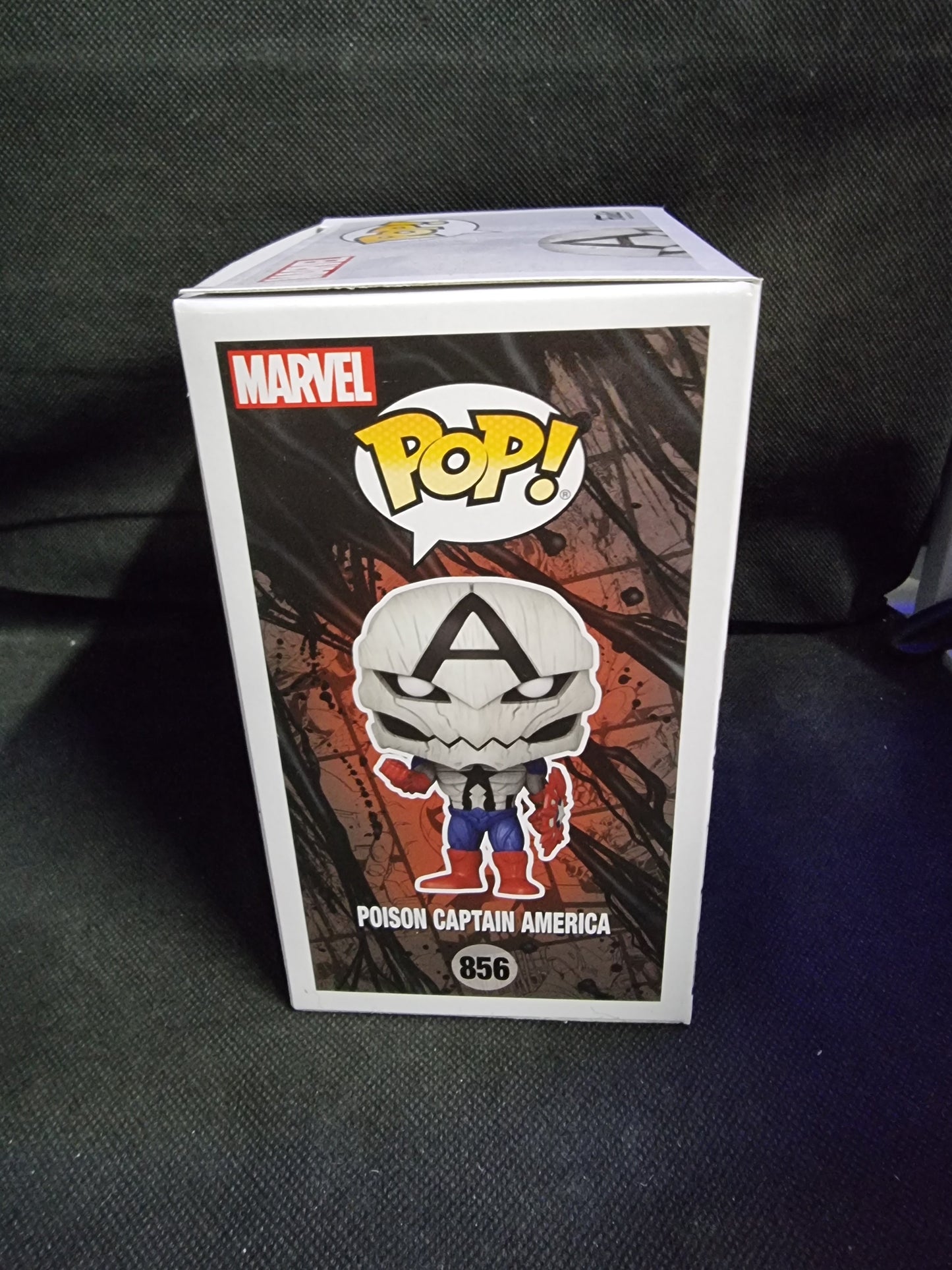 Funko Pop Marvel Poison Captain America #856 Captain Comics and Collectables Pty Ltd